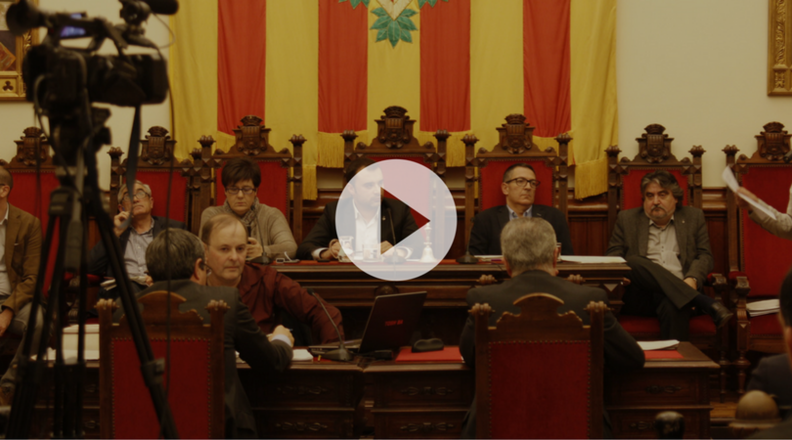 Ple municipal de l'Ajuntament de Terrassa