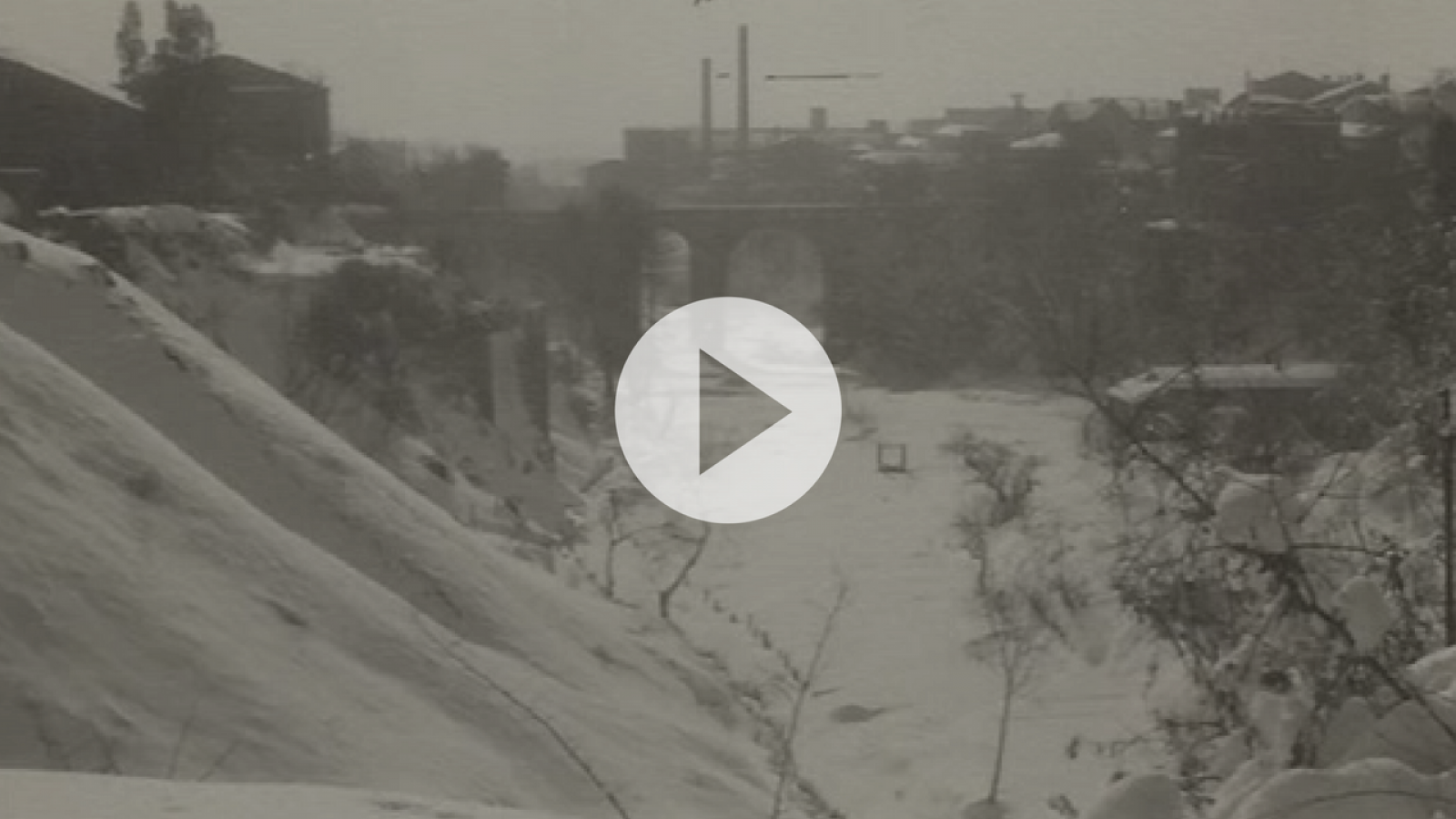 La gran nevada de 1962 a Terrassa