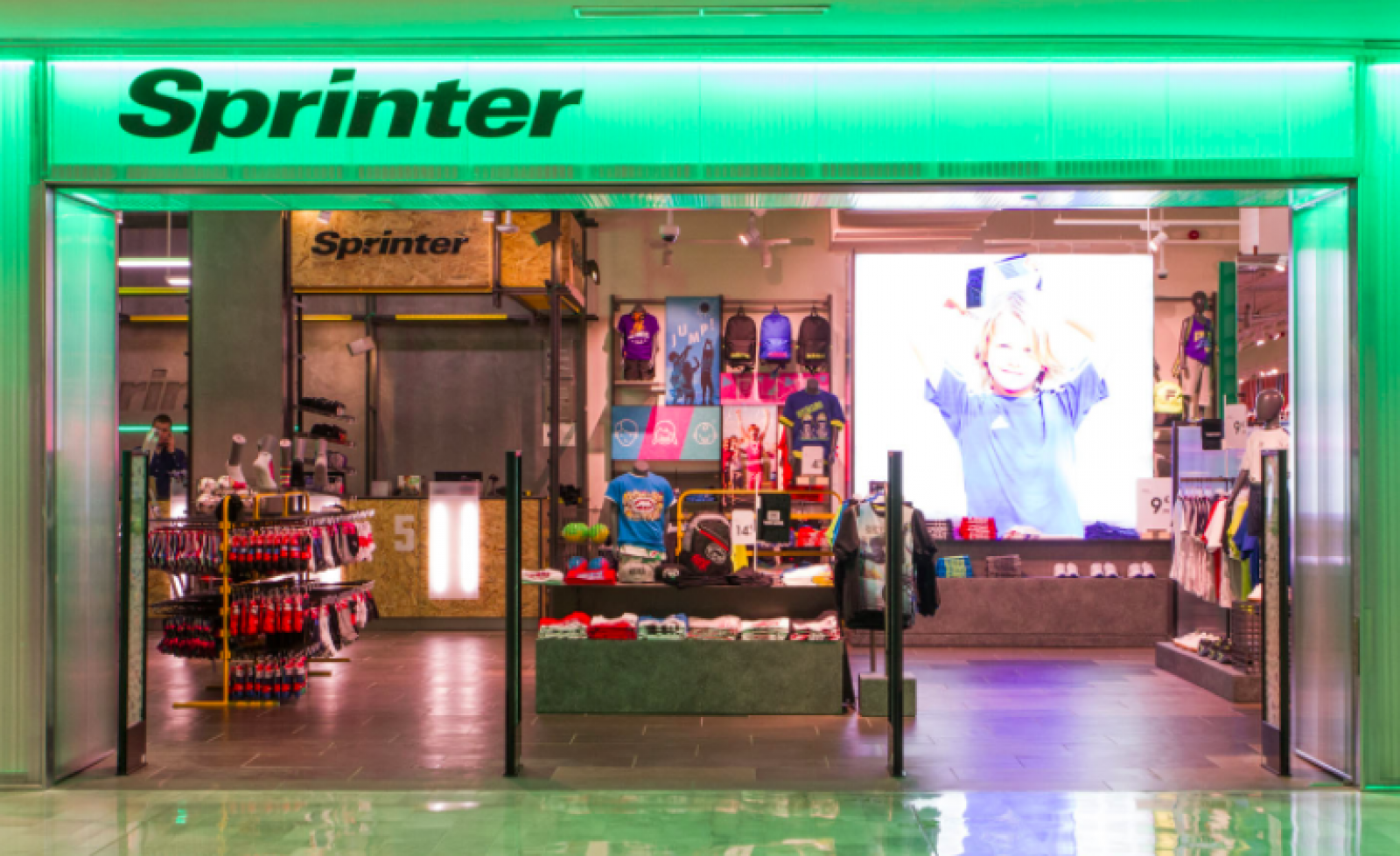 Una de les botigues de Sprinter a Catalunya