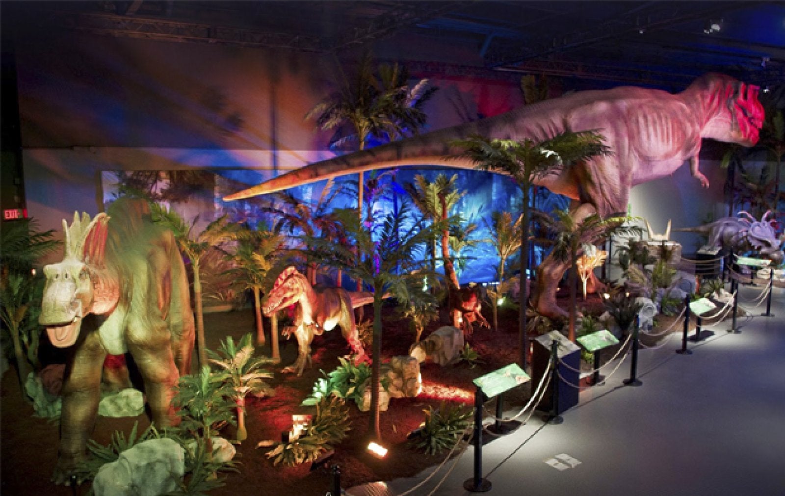 El recinte firal de Terrassa es transforma en un autèntic Parc Juràssic