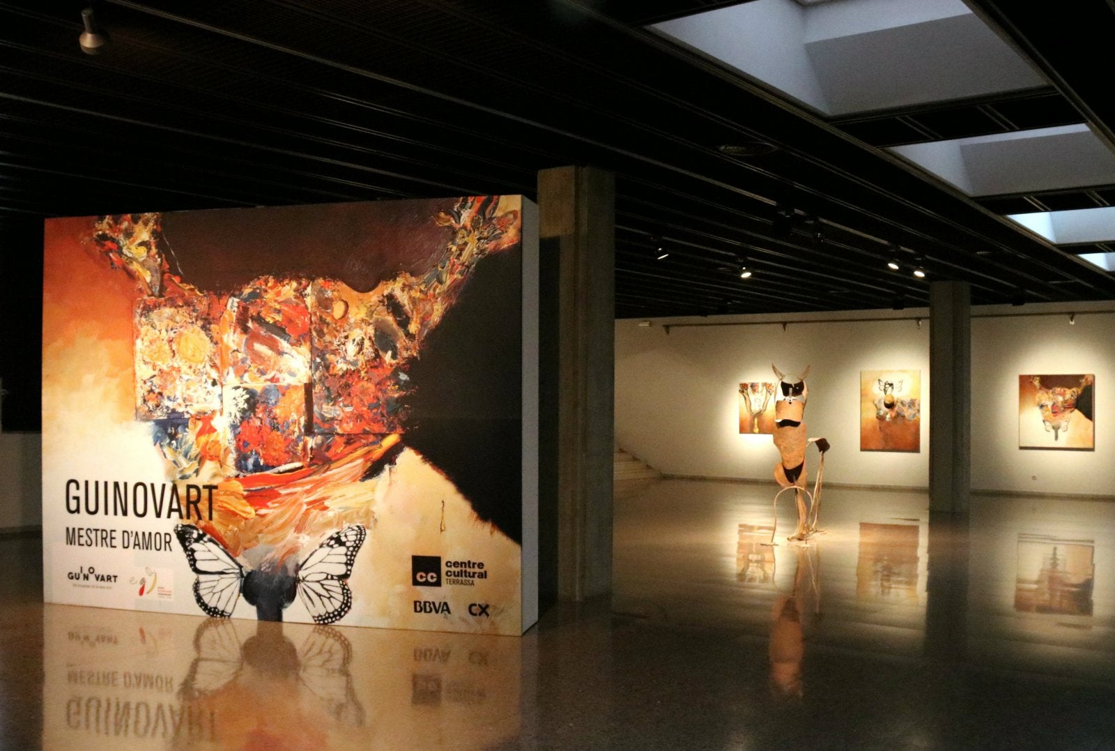 El Centre Cultural Terrassa mostra la vessant més sensual de Josep Guinovart