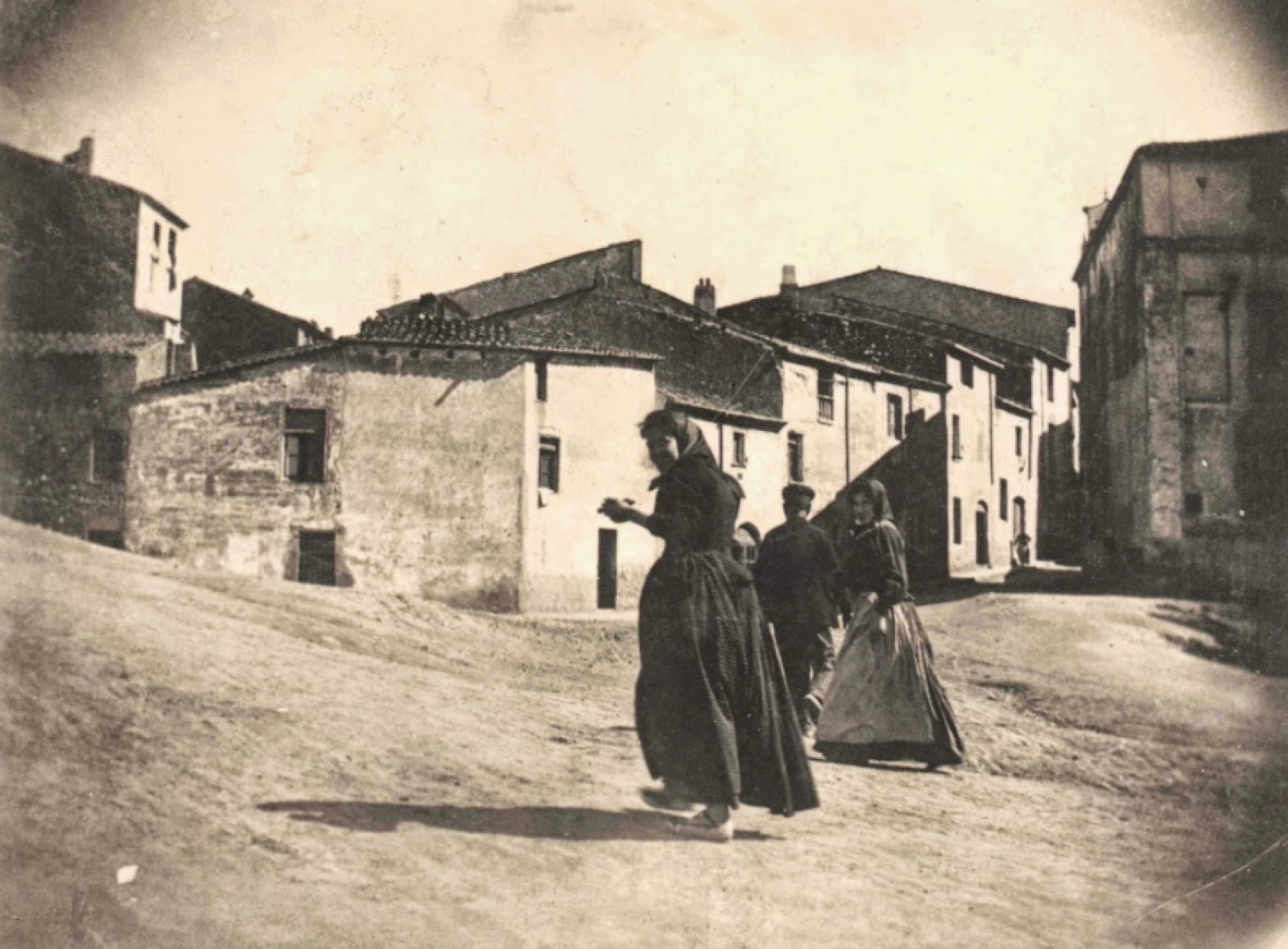 La calle del Peix y la Rasa de Terrassa