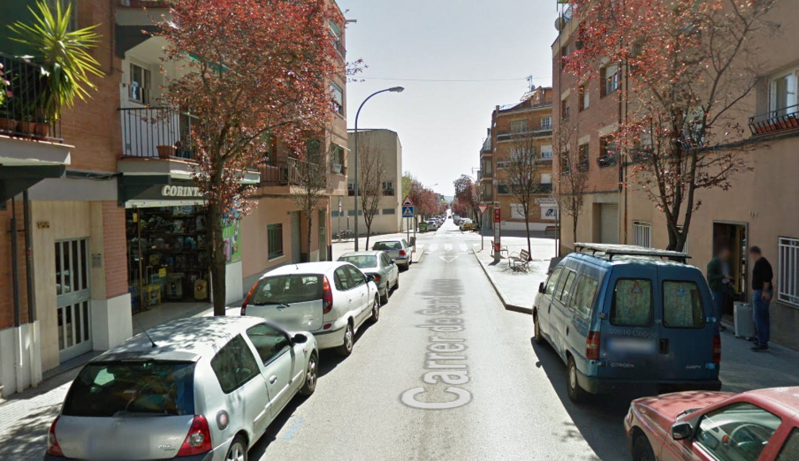 Carrer Sant Cosme, a Ca n'Anglada