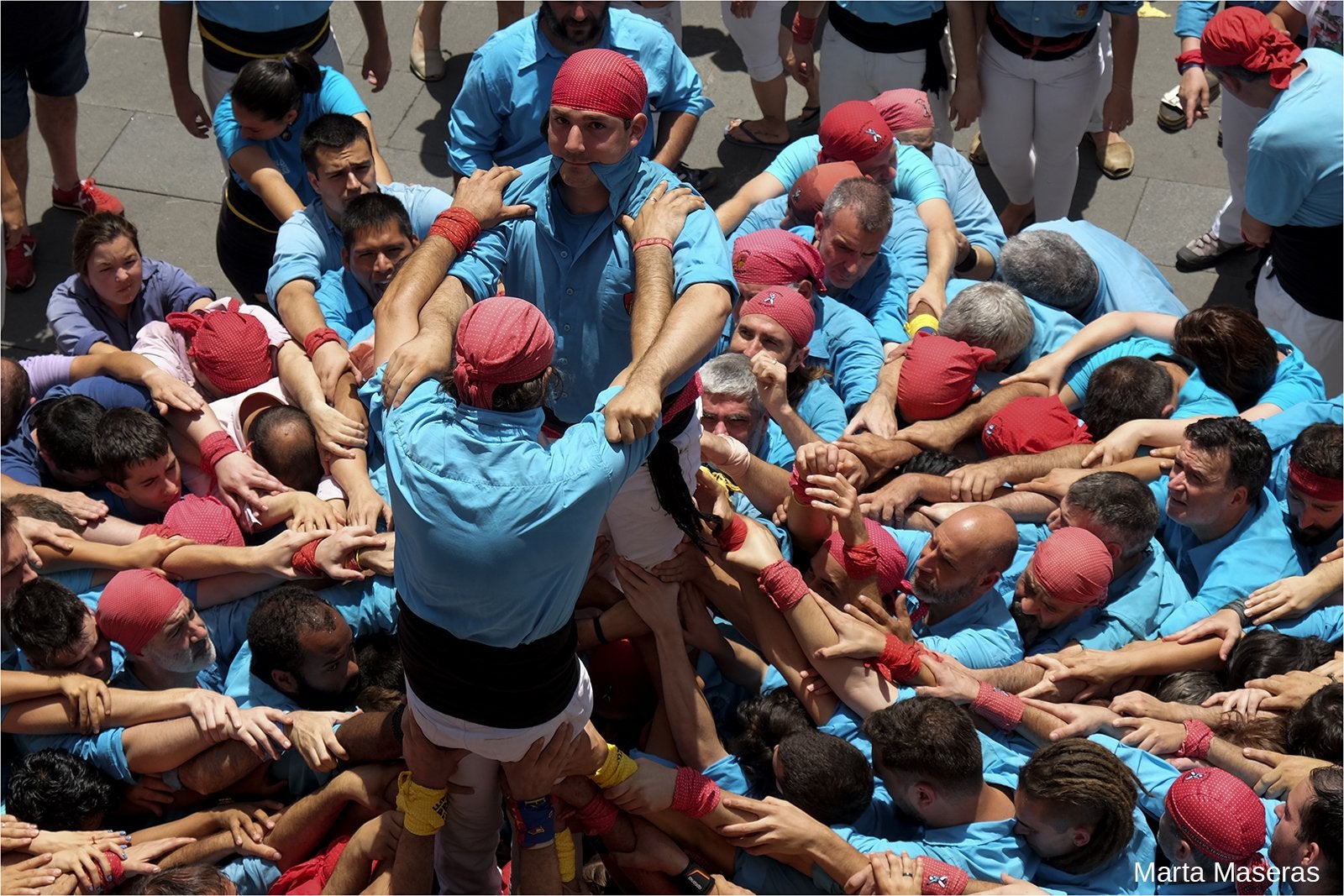 Diada castellera de la Festa Major de Terrassa