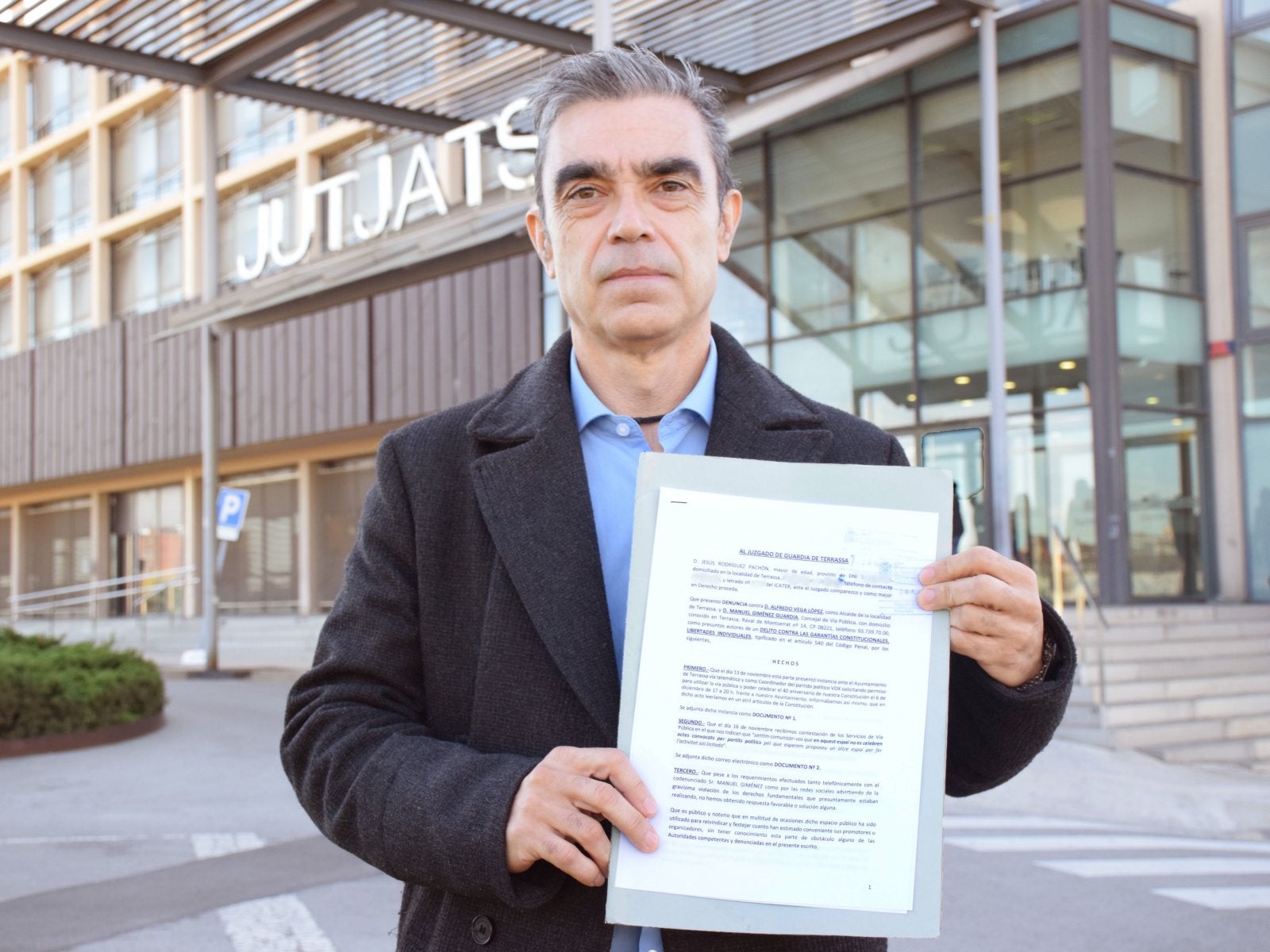 Jesús Rodríguez Pachón, Coordinador de VOX Terrassa