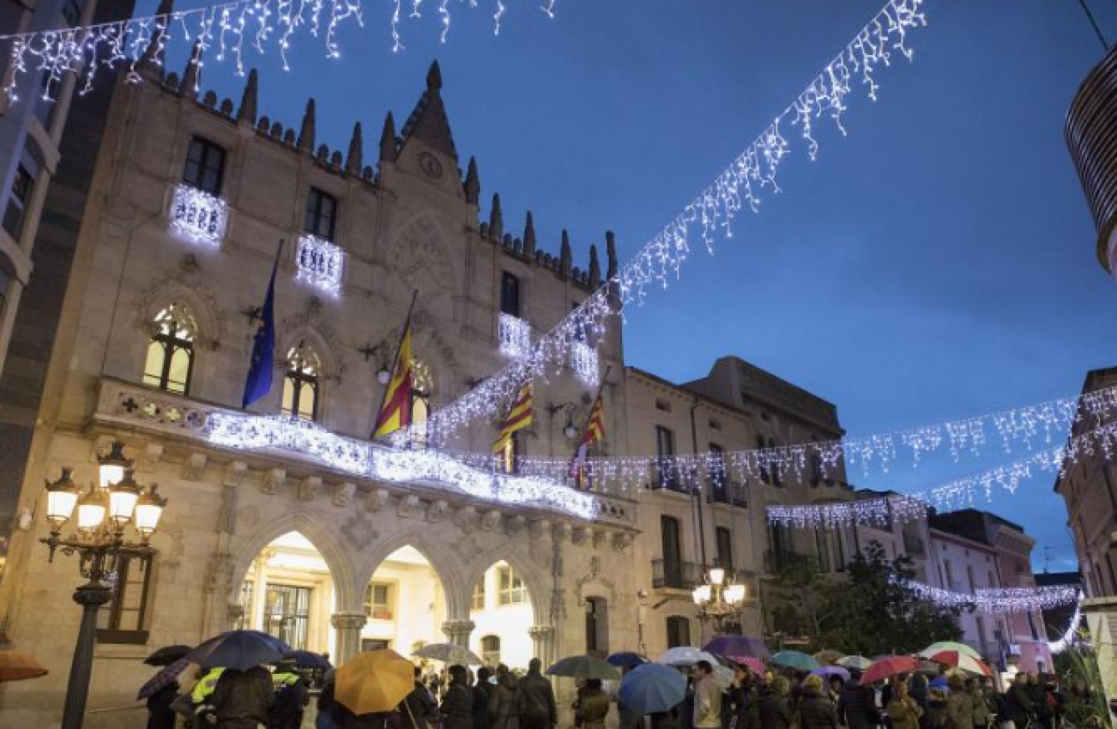 Llums de Nadal a l'Ajuntament
