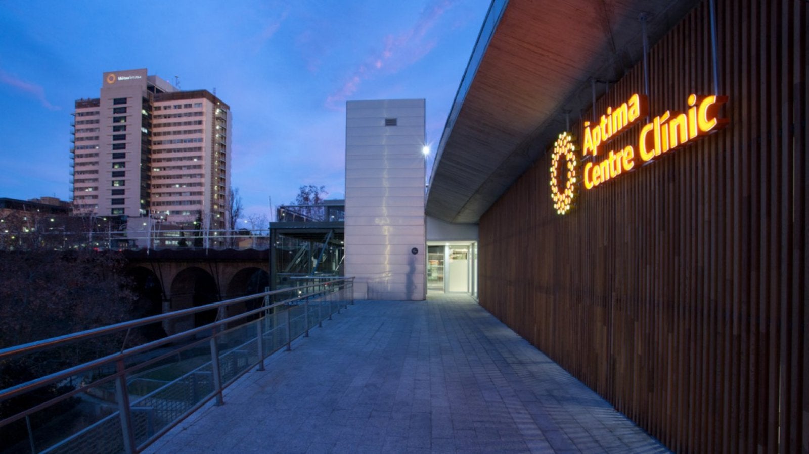 El nou edifici d'Àptima Centre Clínic