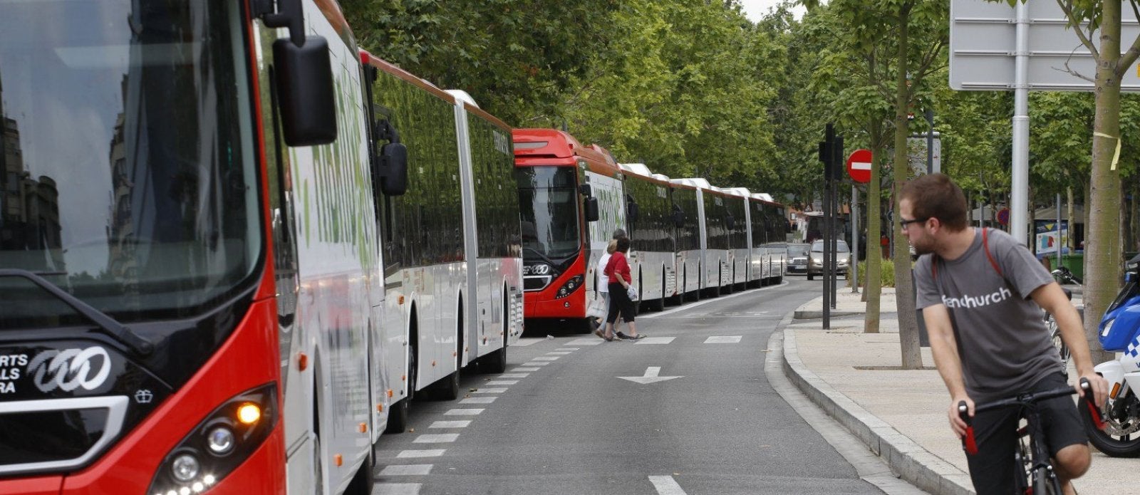 Nous autobusos de la companyia Tmesa presentats al Parc dels Catalans de Terrassa el juny del 2020 | MónTerrassa