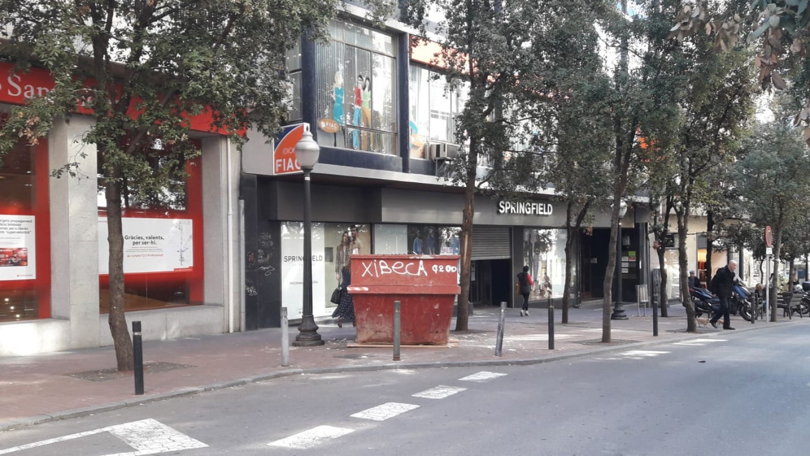 El local on s'ubica Springfield, de reformes