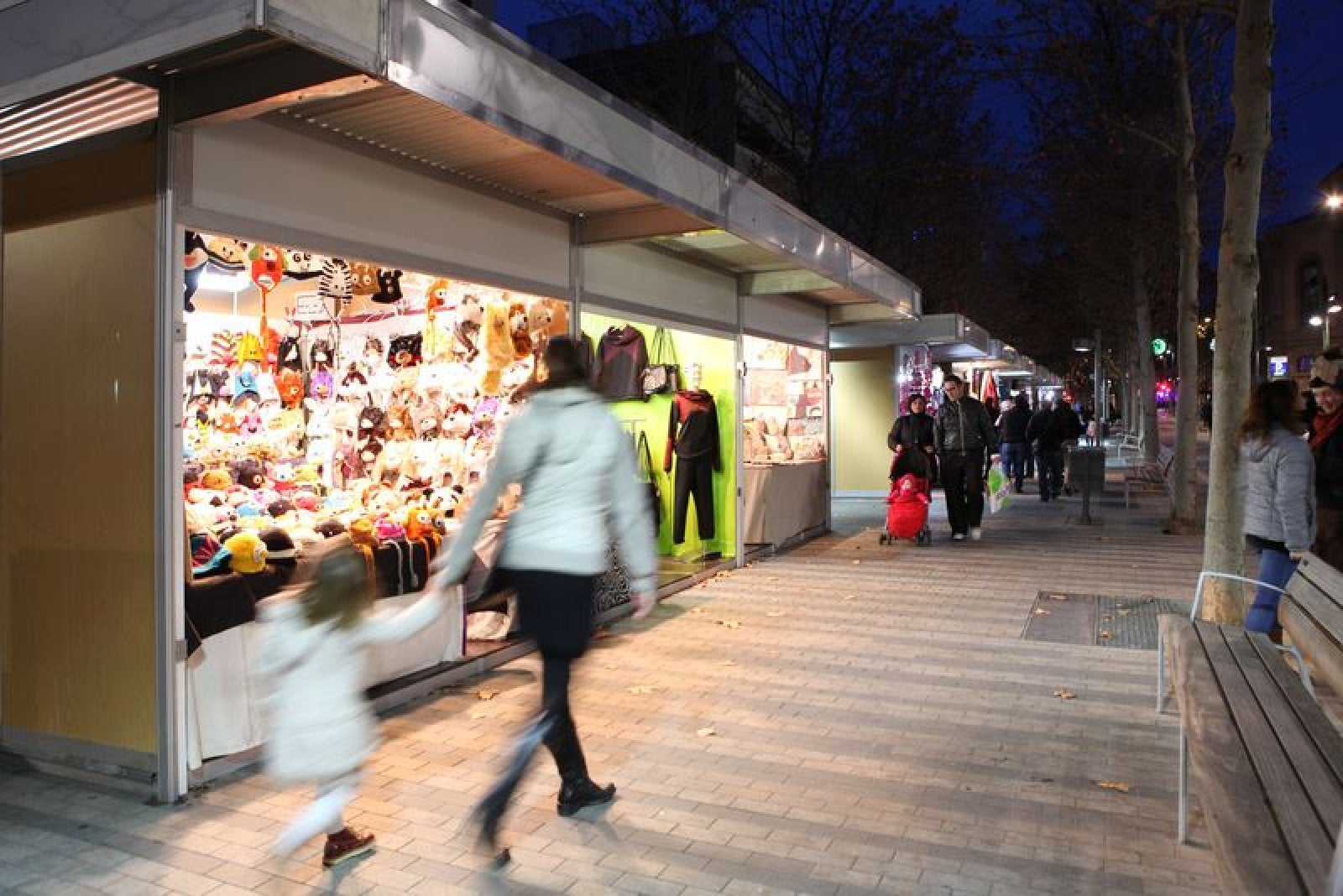 Fira Tradicional d'Hivern a la Rambla