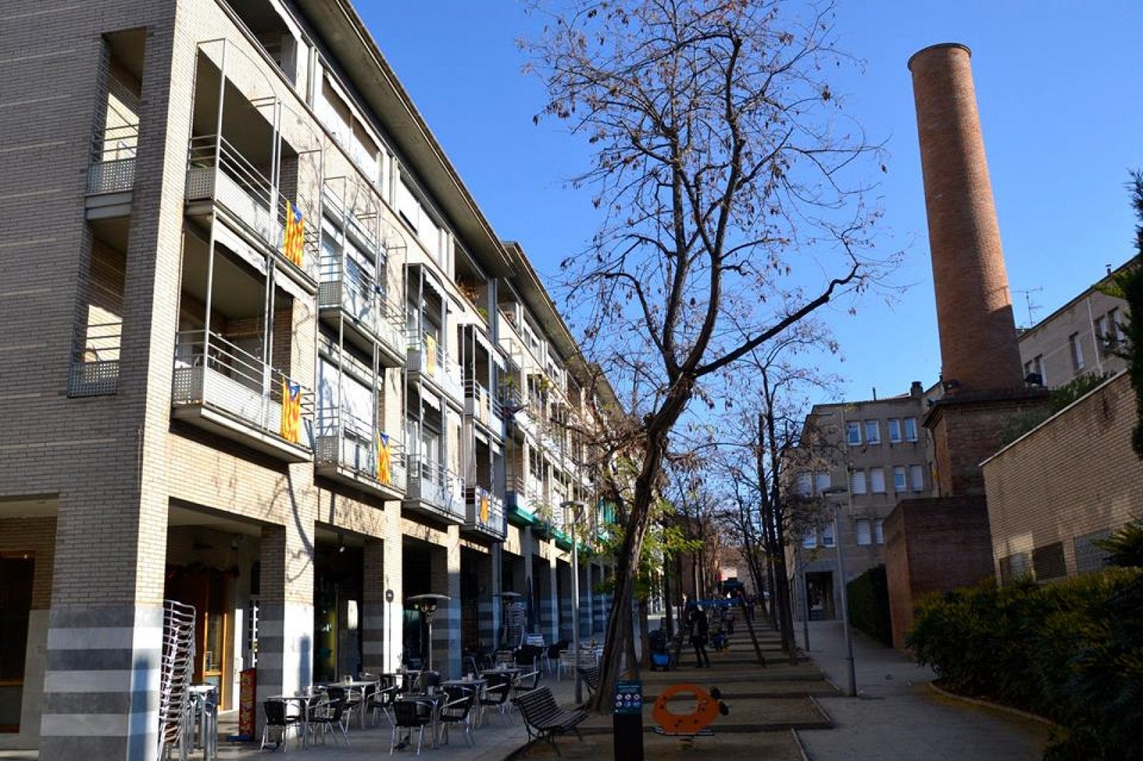 La xemeneia del Vapor Busquets de Terrassa