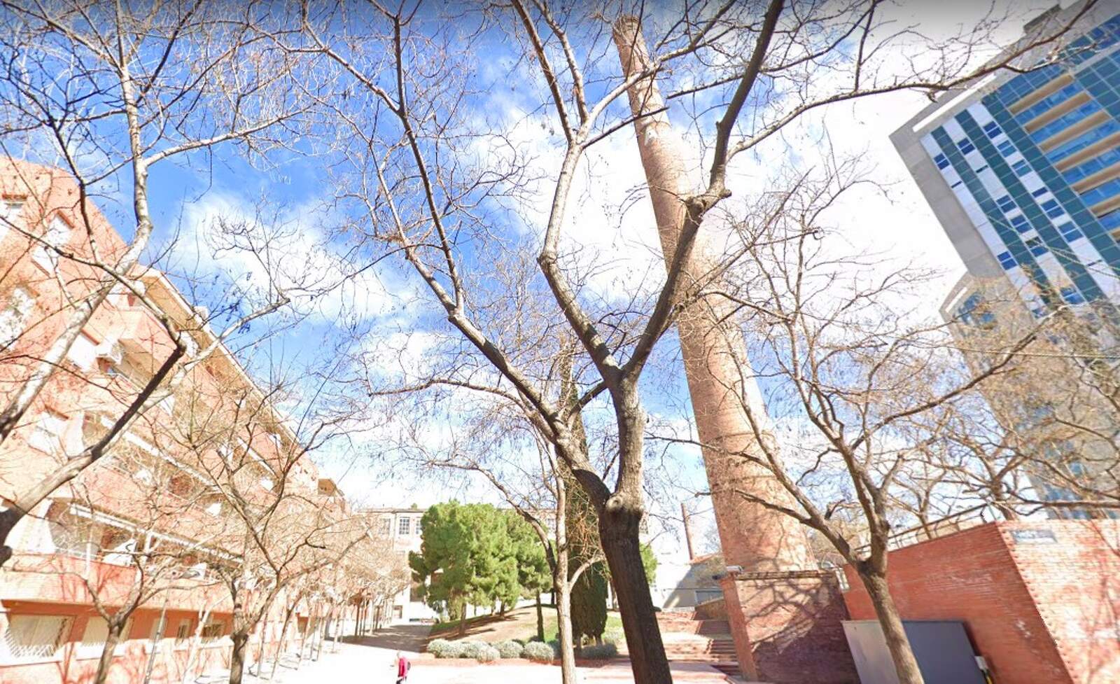 La xemeneia de la Terrassa Industrial