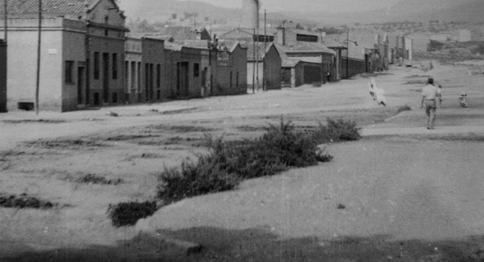 Avinguda Àngel Sallent, l'any 1958