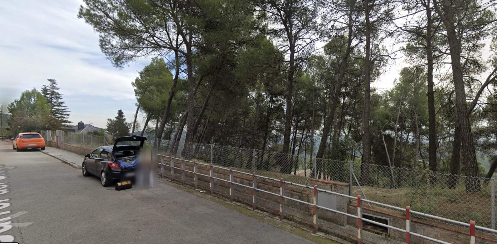 Imatge actual de Google Maps pixelada