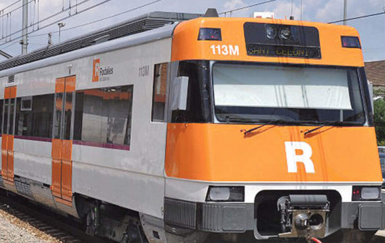 Un tren de Rodalies