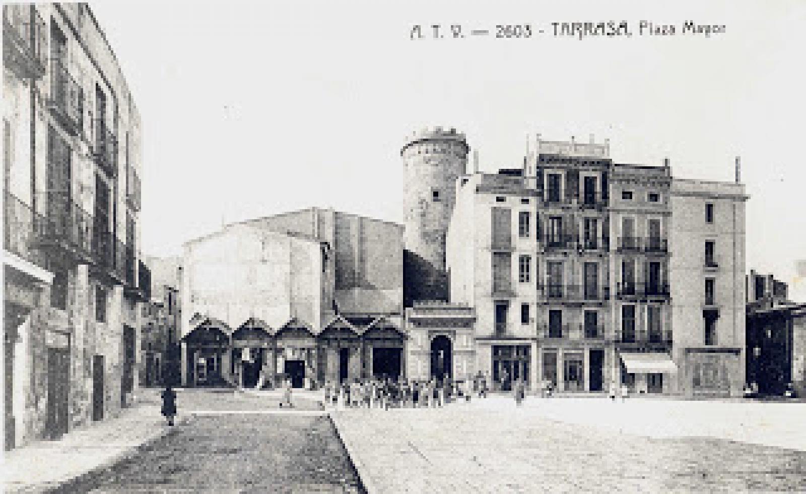 Espai on hi havia les cases del castell