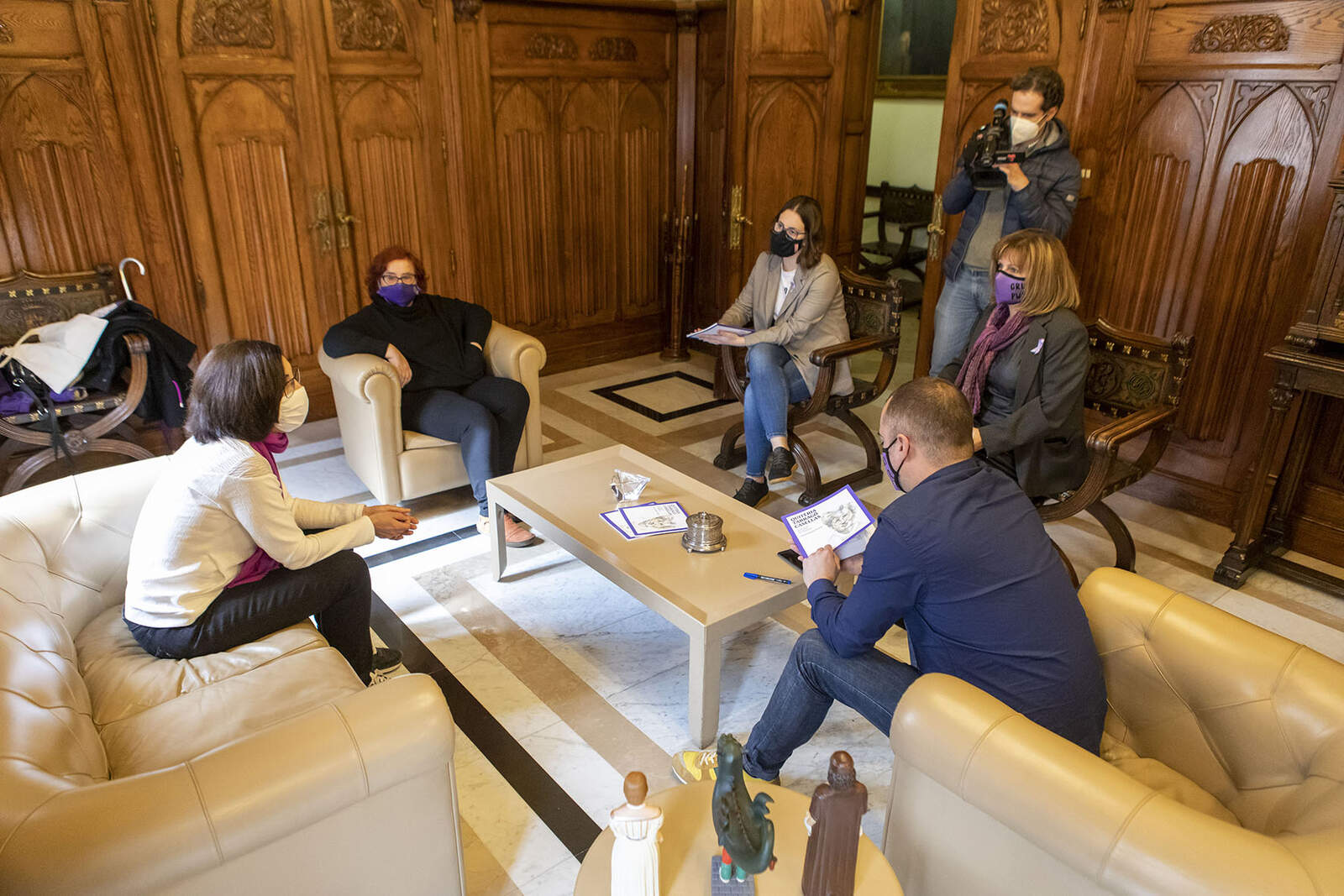La historiadora Teresa Rodríguez ha presentat el seu llibre sobre la primera regidora de Terrassa