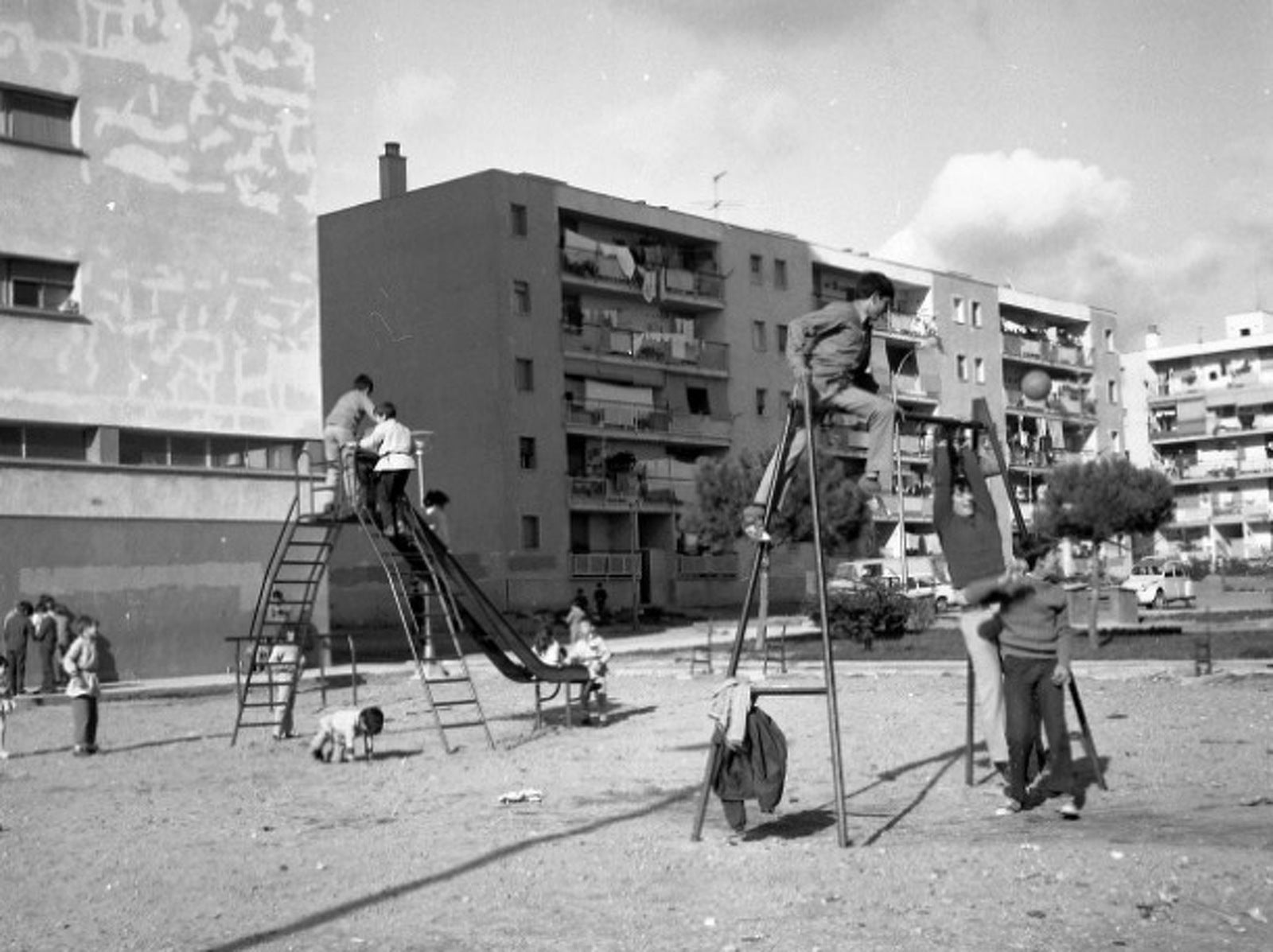 Plaça de la Font de la Pola, l'any 1971