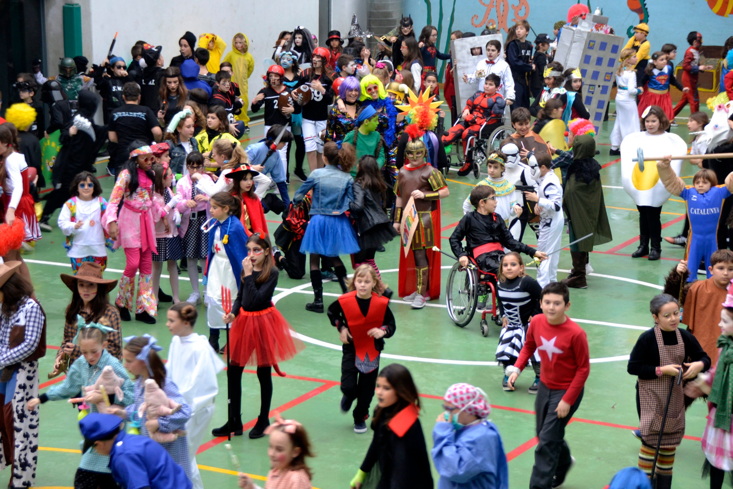 Carnestoltes 2017 escola El Cim de Terrassa