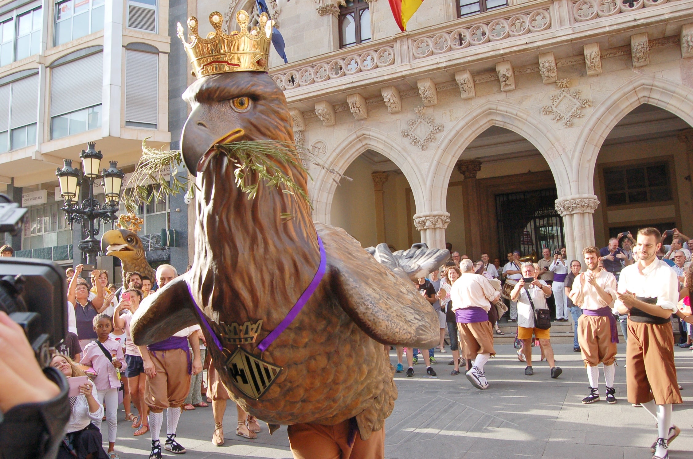 Presentació de l'Àliga de Terrassa