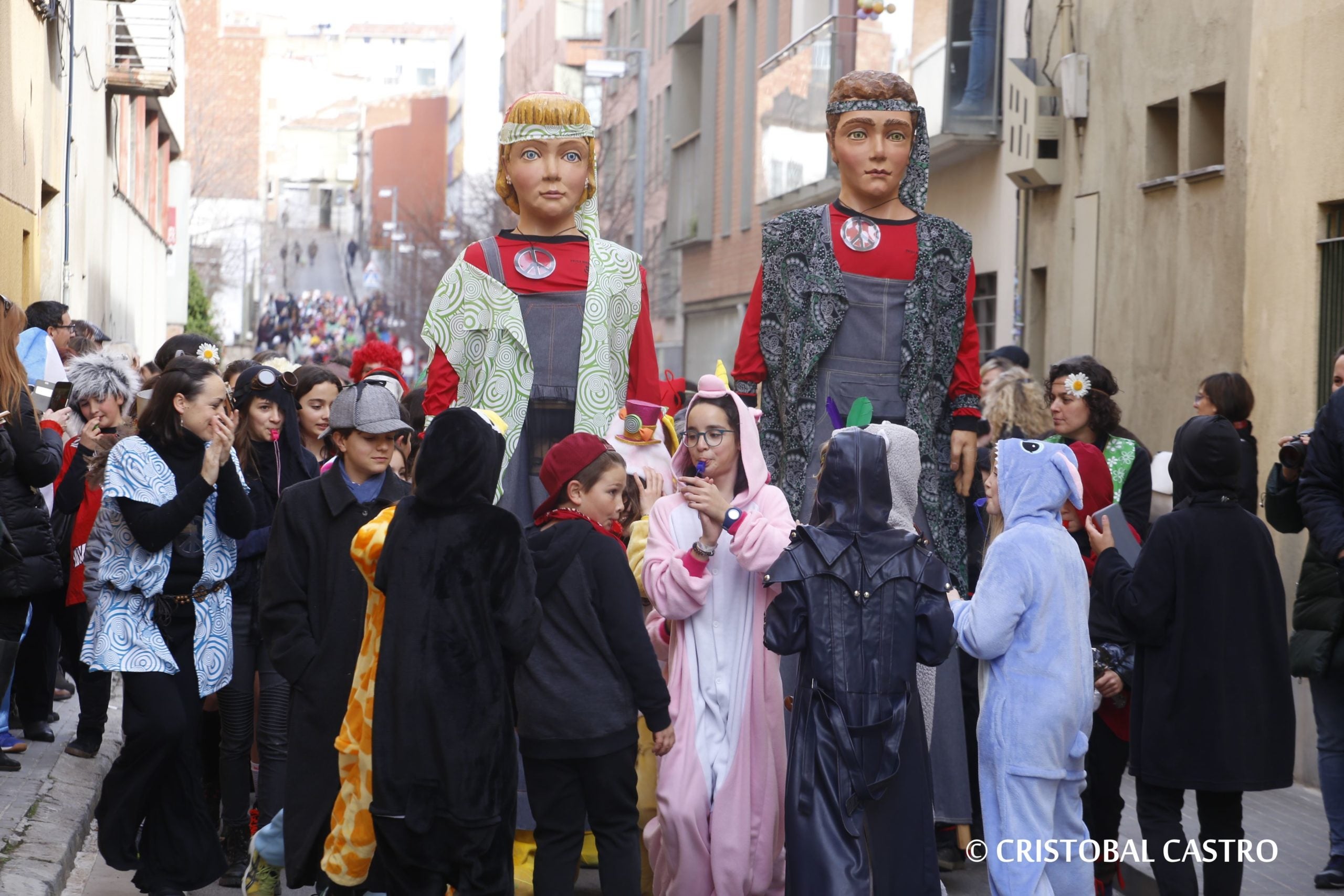 Rua de l’escola Bisbat d’Egara de Terrassa