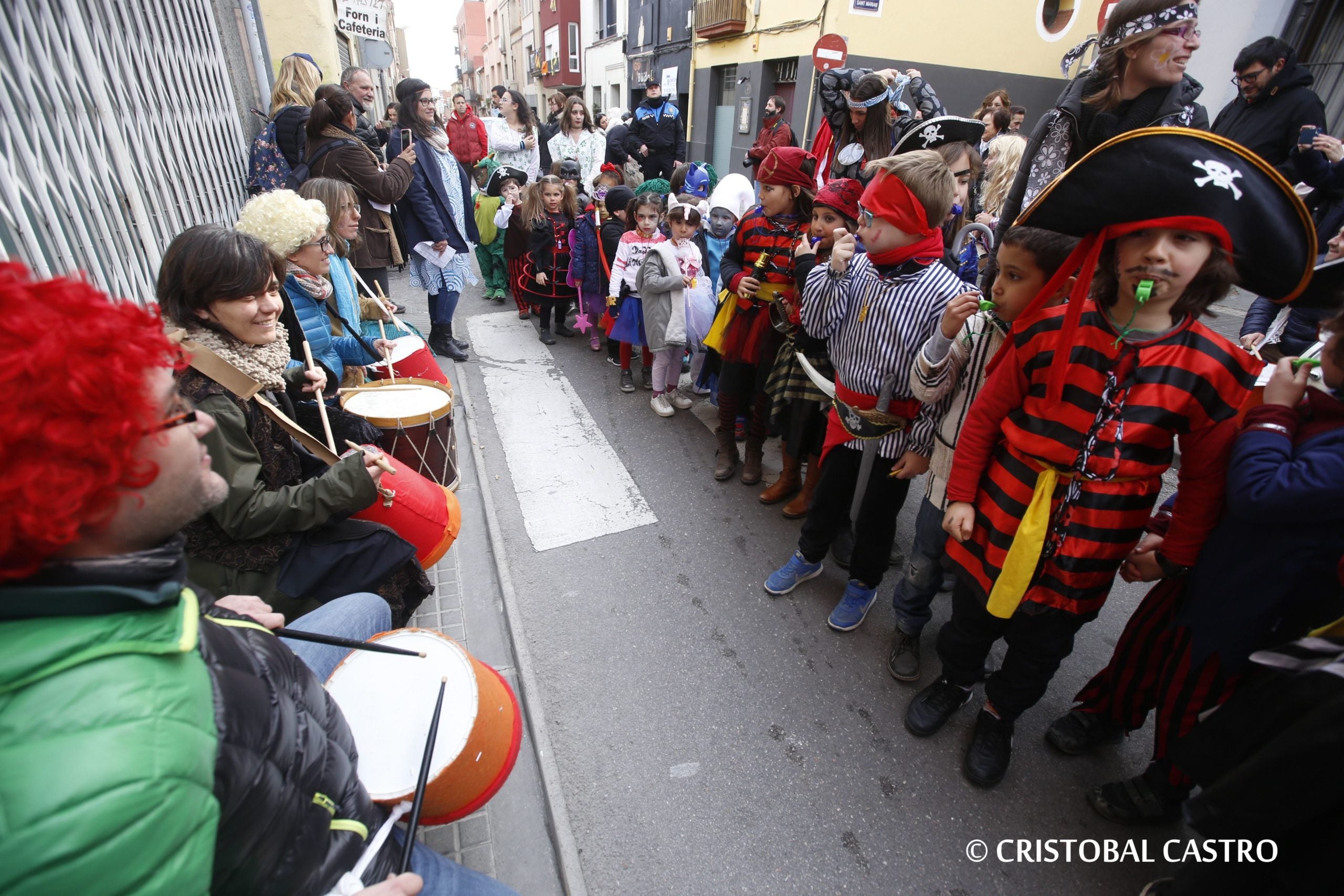 Rua de l’escola Bisbat d’Egara de Terrassa