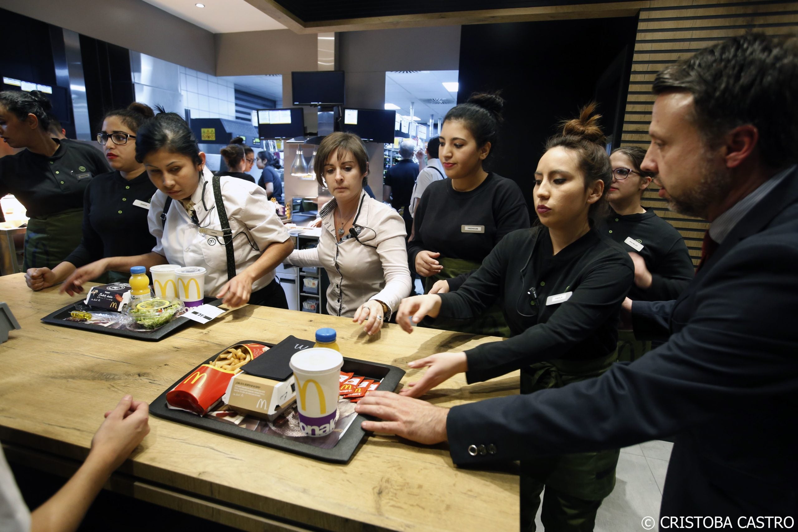Inauguració del McDonald’s de la rambleta de Terrassa
