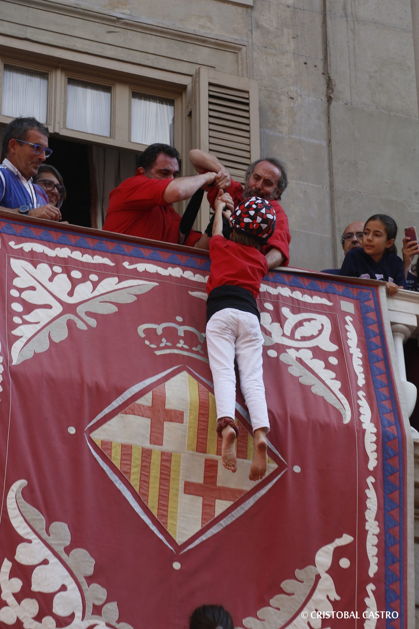Gamma extra i una estelada dels Minyons de Terrassa