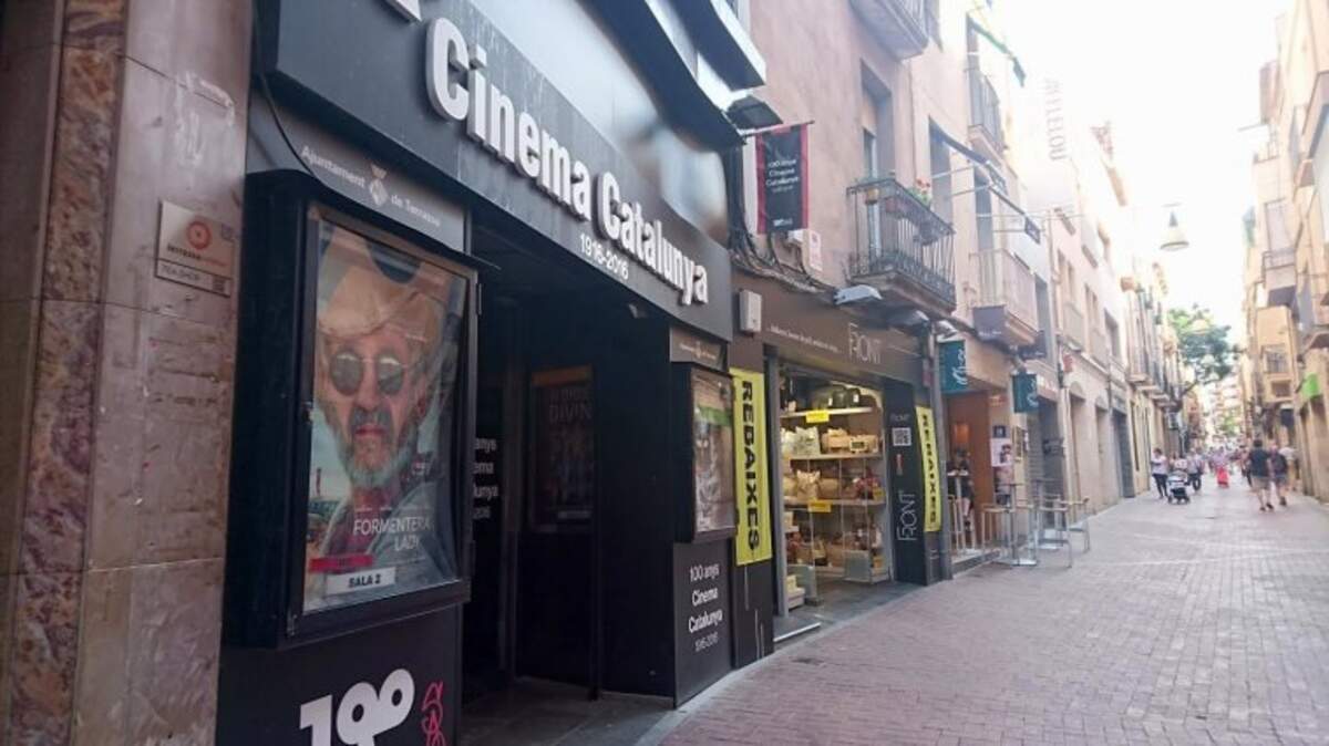 El Cinema Catalunya, al carrer Sant Pere, en una imatge d'arxiu | Lluïsa Tarrida