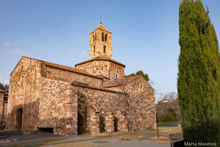 Església de Santa Maria, on es troben les pintures de Becket | Marta Maseras