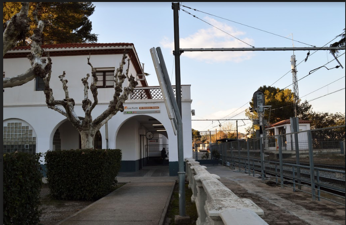 Estació d'FGC de les Fonts | Alba Herrera