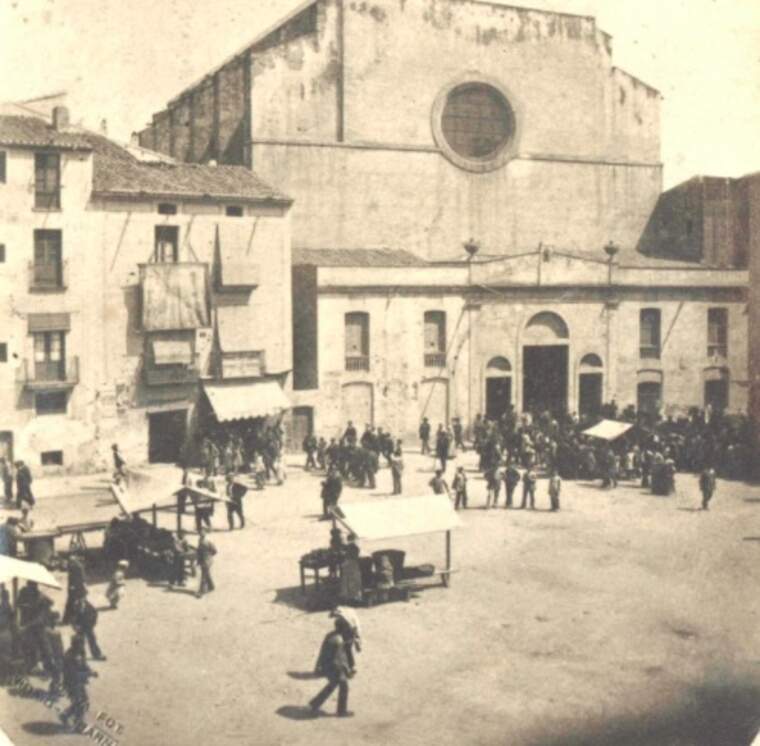 Plaza Vieja el 1885 | Fondo Ragon/Amat