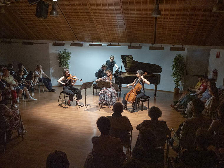 Un dels concerts del Pòdium l'any passat | Matadepera.cat