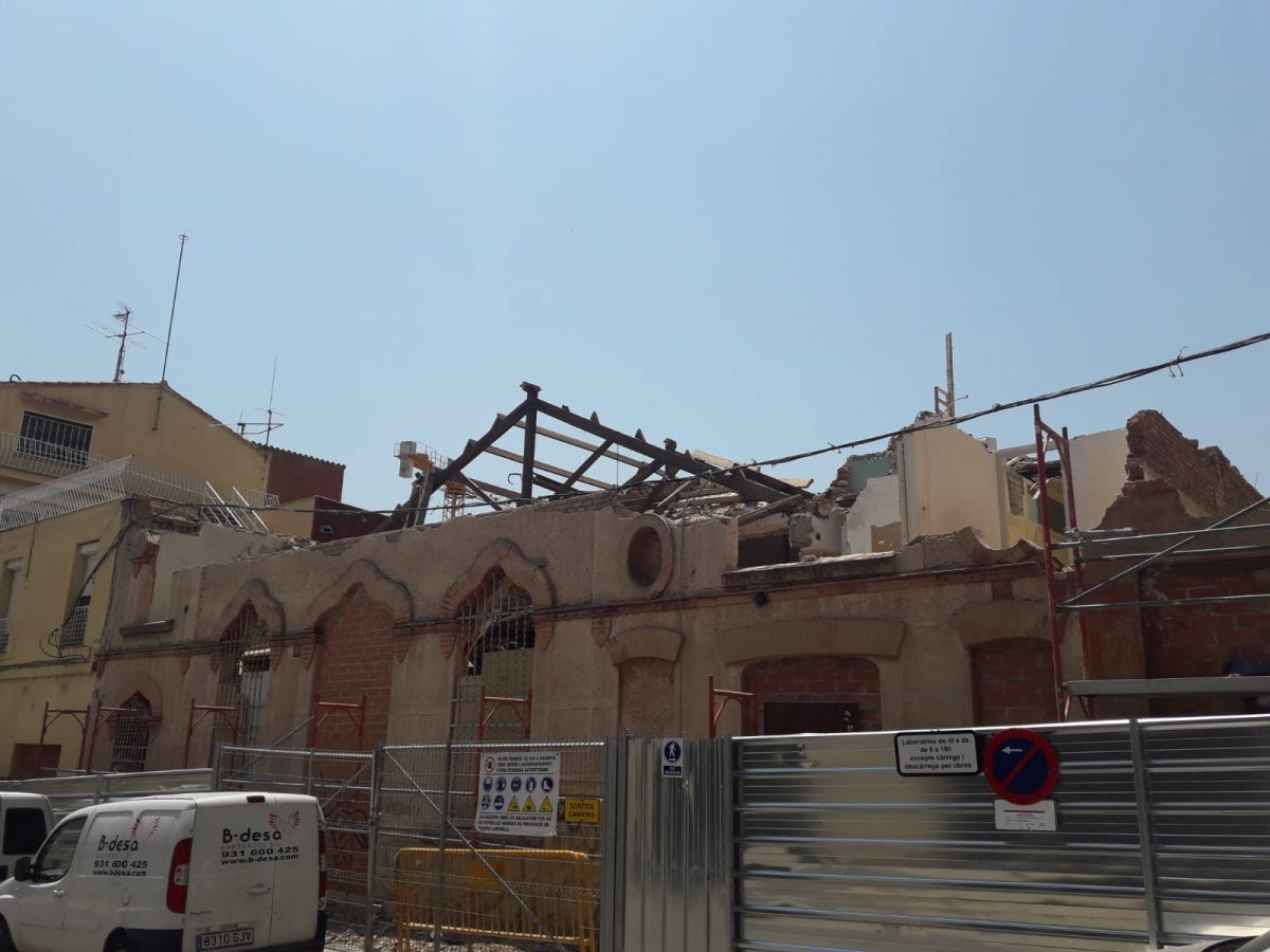 Un edifici religiós centenari de Terrassa, enderrocat | J. M.O.