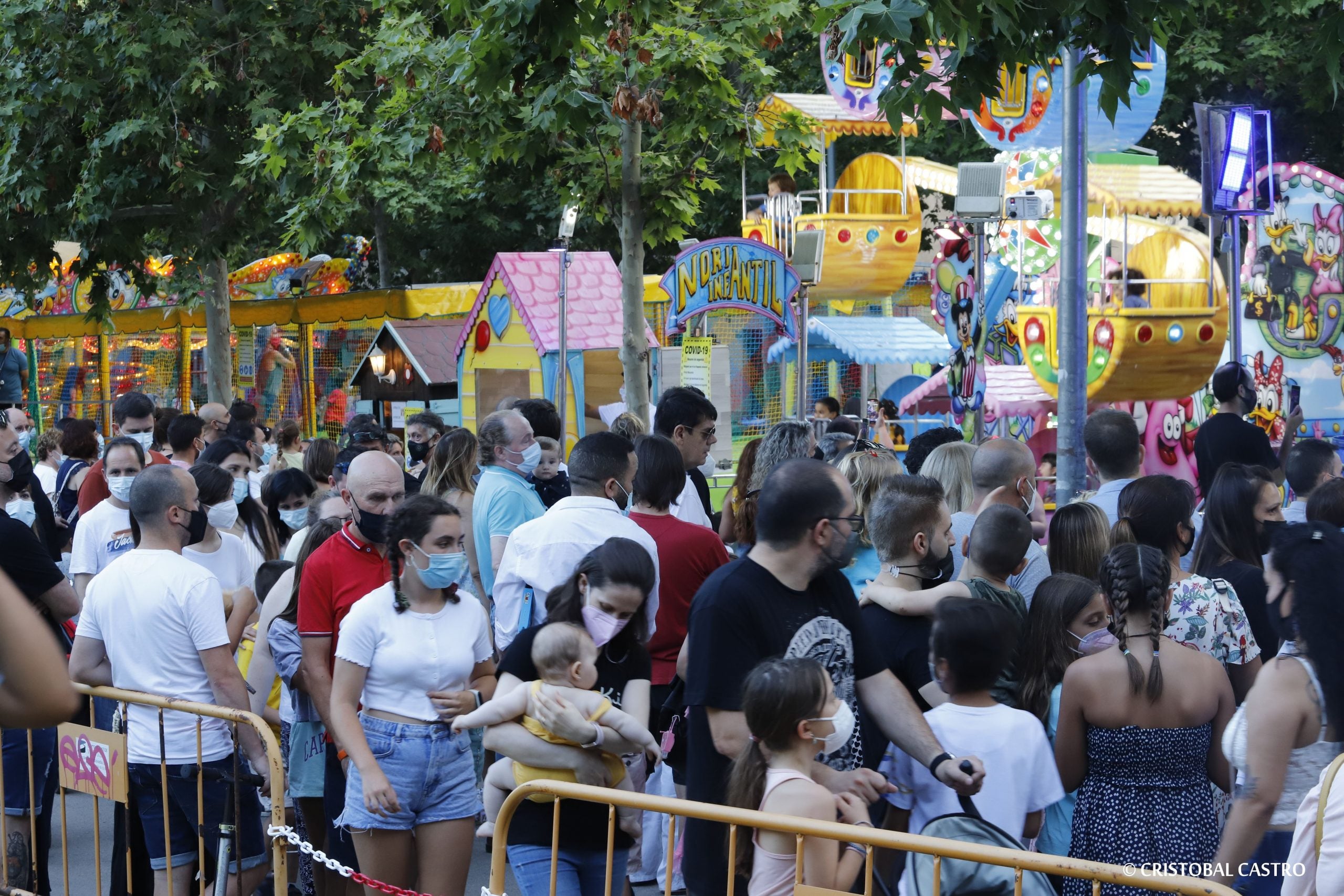 La fira d’atraccions infantils de Festa Major/Cristobal Castro