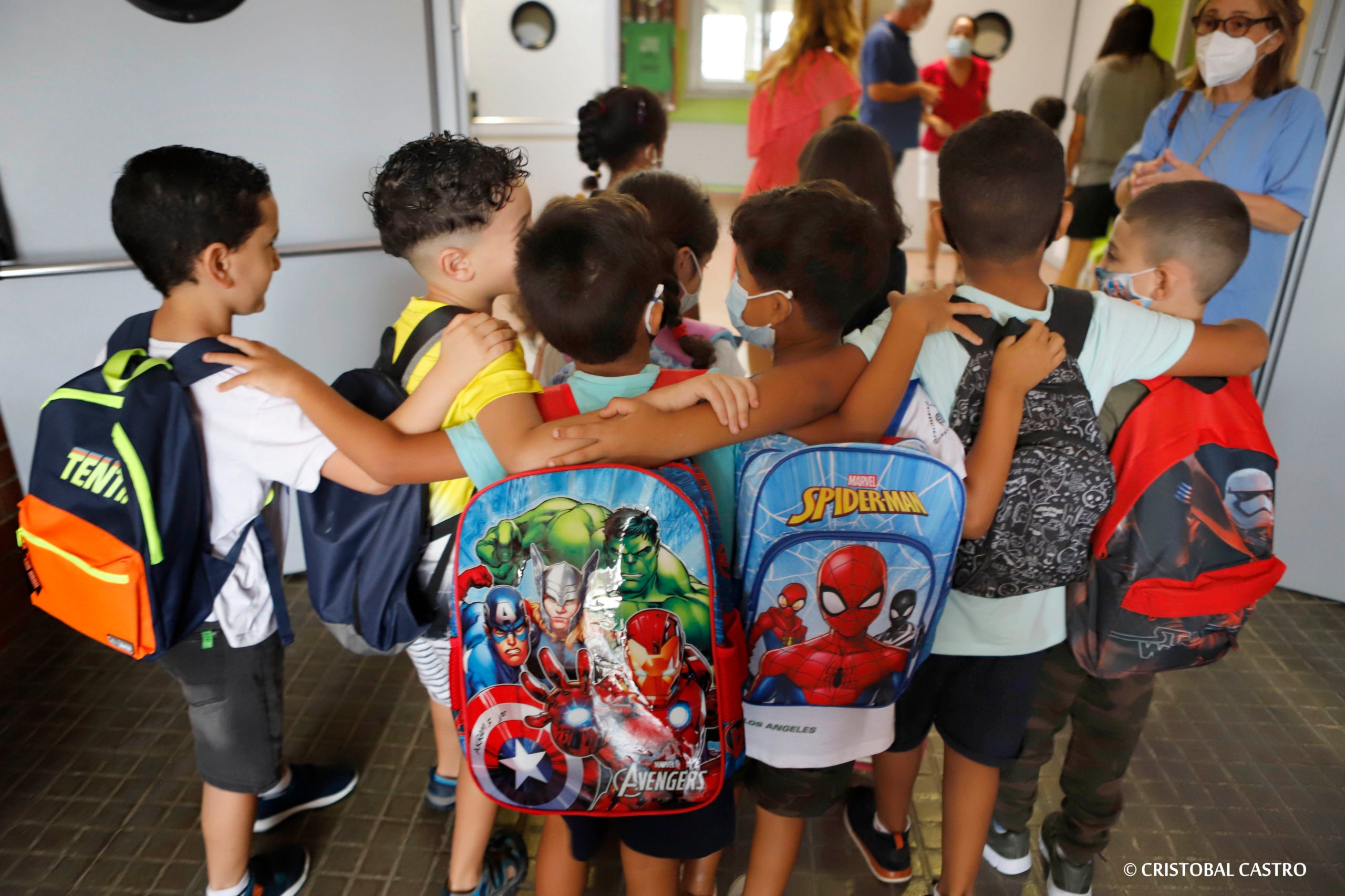 Inici de curs a l'escola El Vallès de Terrassa/Cristóbal Castro