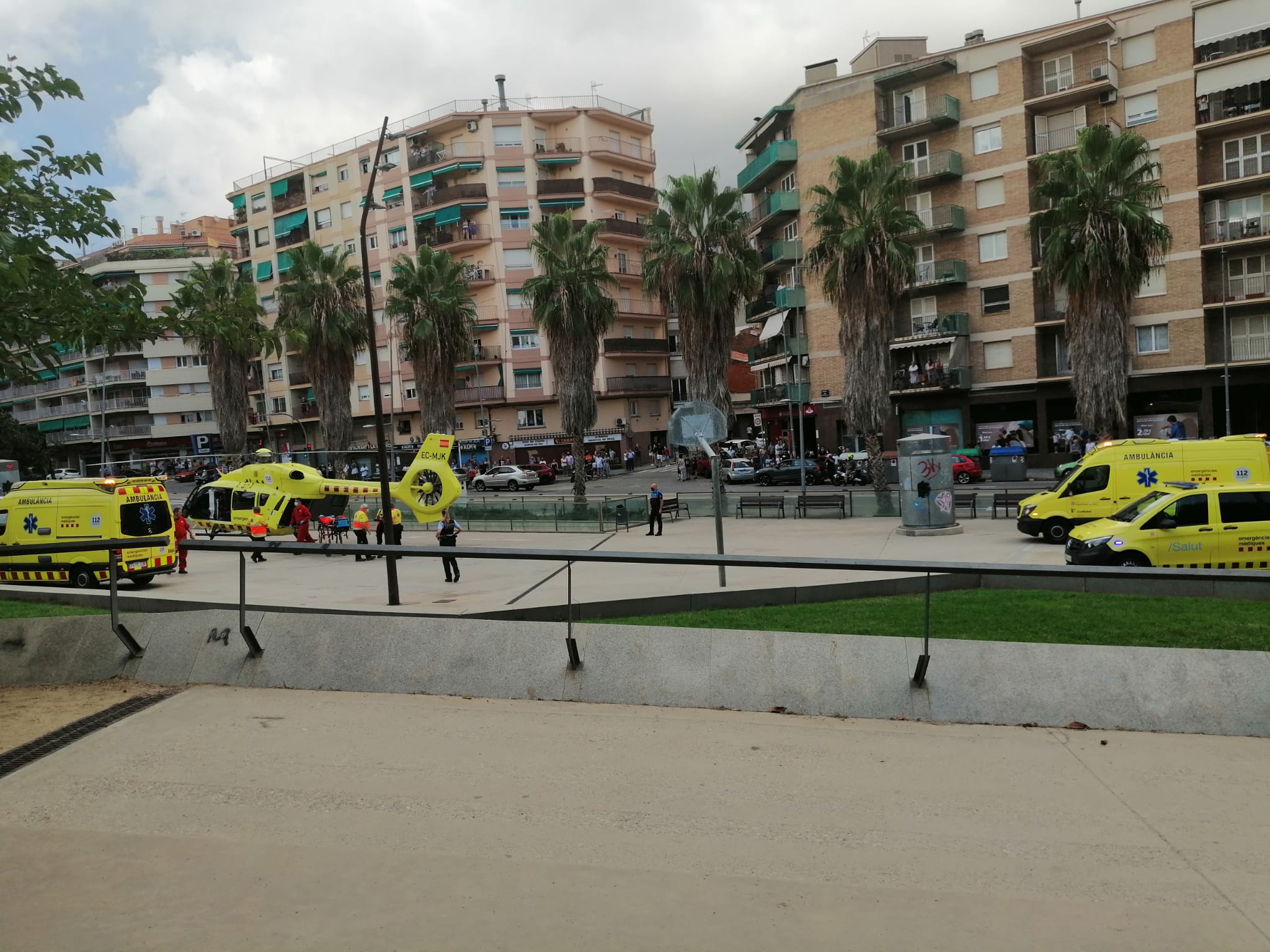 Un menor ha caigut d'un primer pis a Terrassa/Antonio