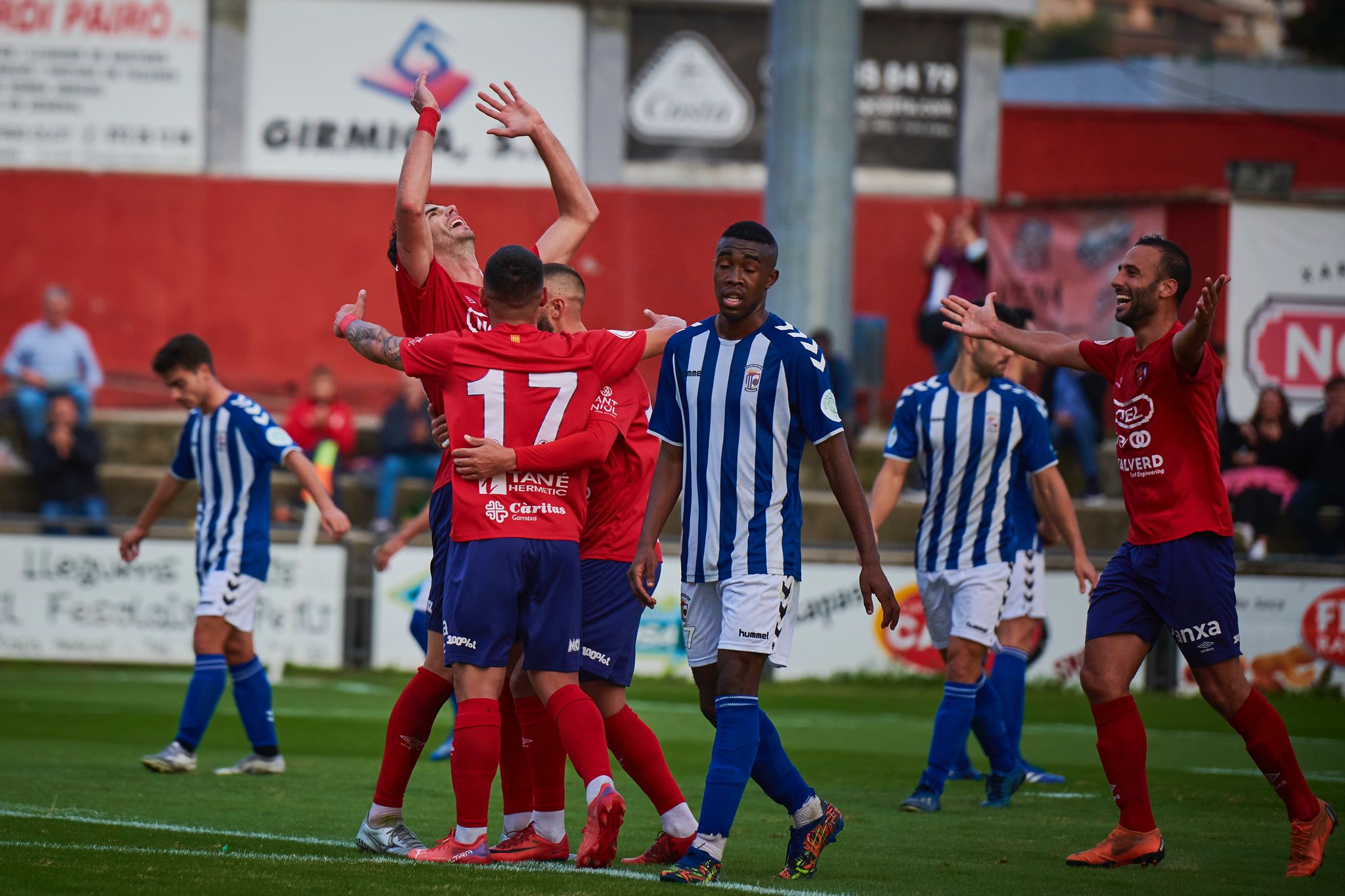 Derrota pel CP San Cristóbal contra l'UE Olot | Twitter UE Olot