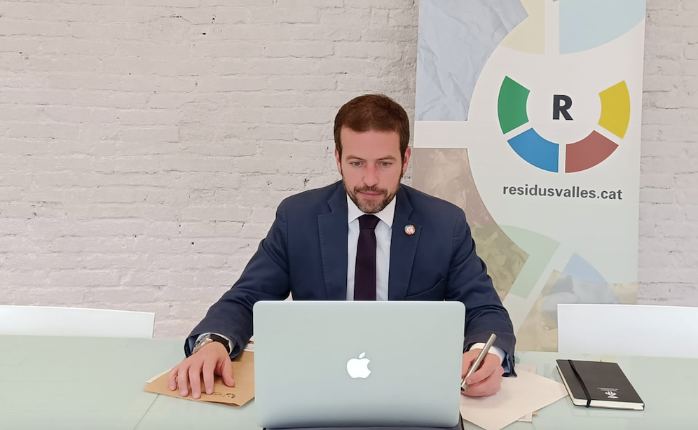 Nil López, president del Consorci Residus Vallès i alcalde de Matadepera | Residus Vallès