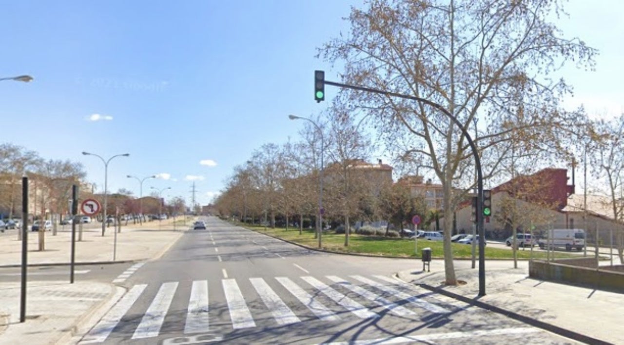 L'avinguda Béjar, a tocar del carrer Tarragona | G.M.