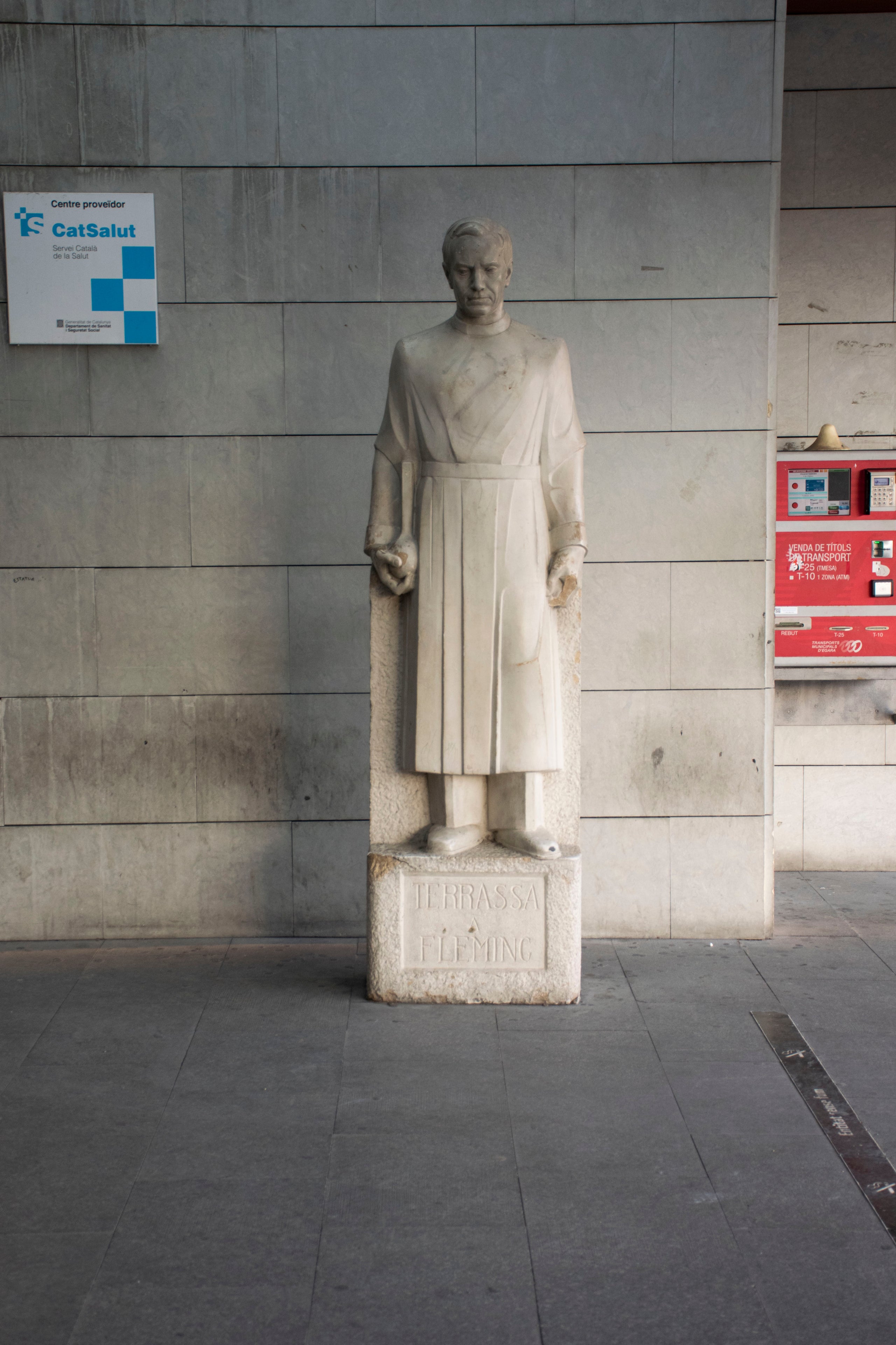 Escultura del Doctor Robert/Javier Díaz