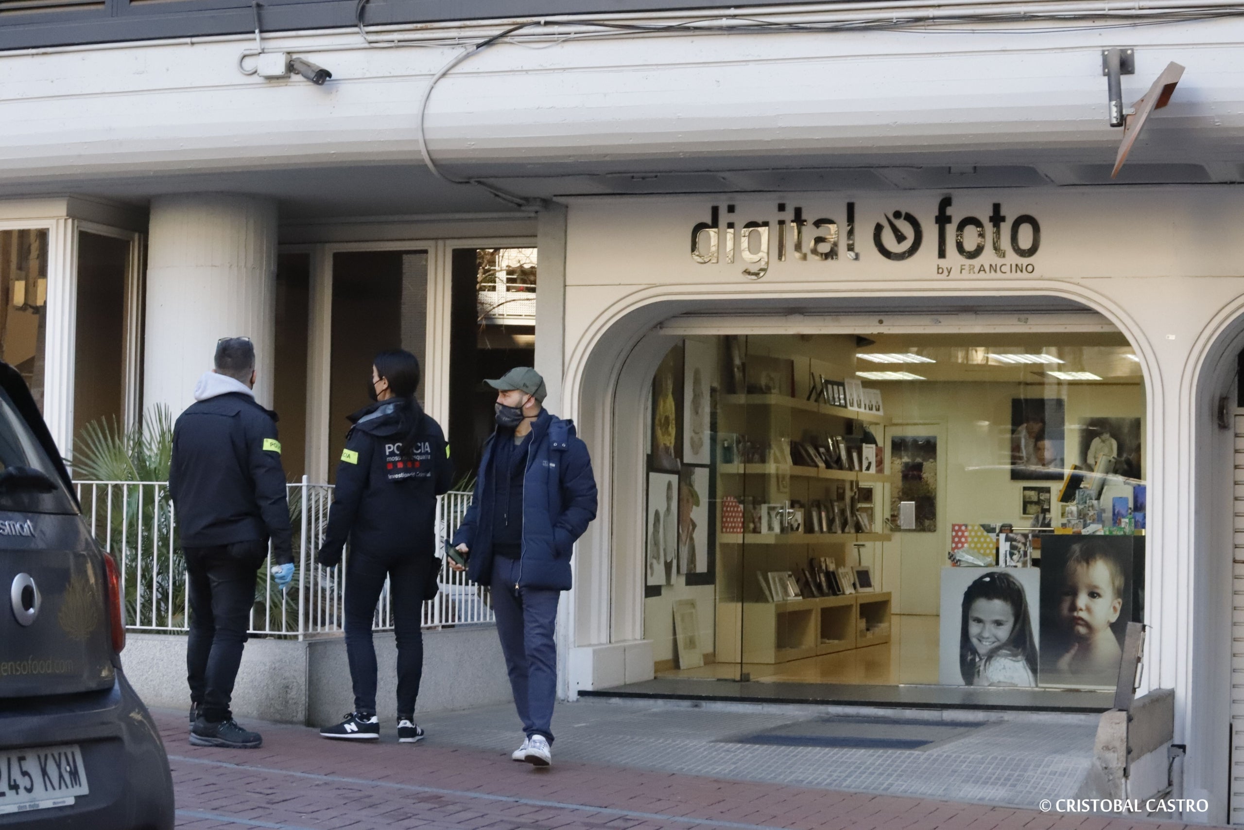 Trenquen els vidres per robar a la Cafeteria Genso de Terrassa/Cristóbal Castro