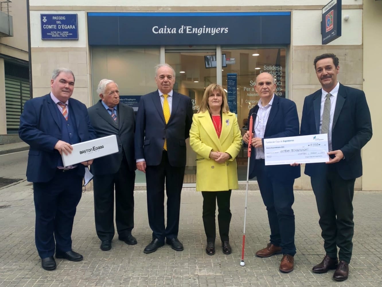 La Fundació Caixa d’Enginyers ha guardonat amb el Premi Emprenedoria a l'empresa Instead Technologies | Aj. Terrassa