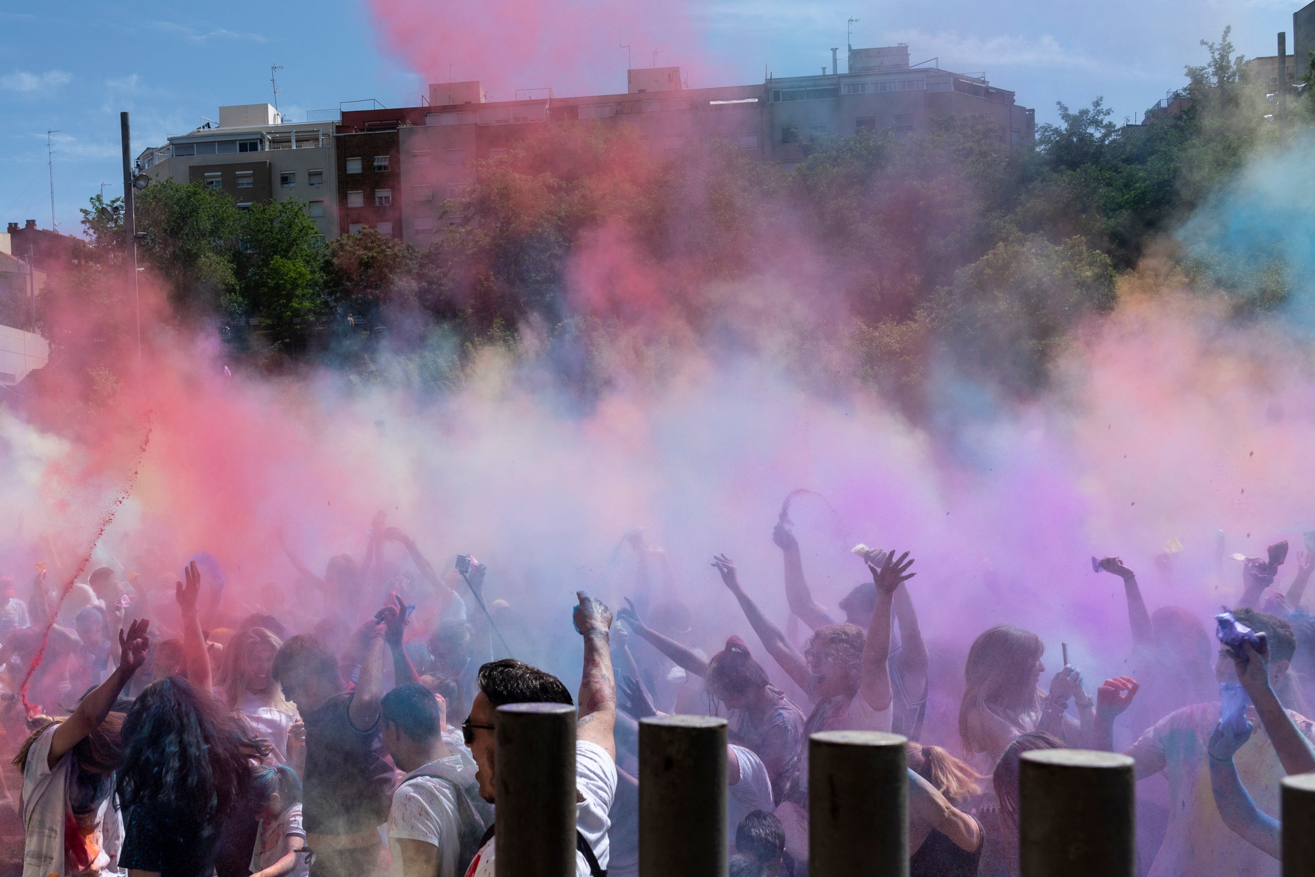 Can Palet de Vista Alegre viurà una gran festa holi | Mireia Comas