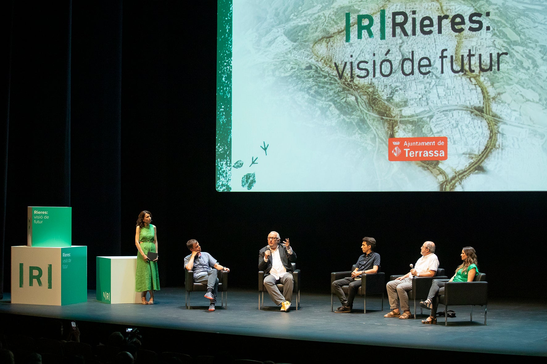 Taula rodona sobre el futur de les rieres a Terrassa | Rafel Casanovas BCF