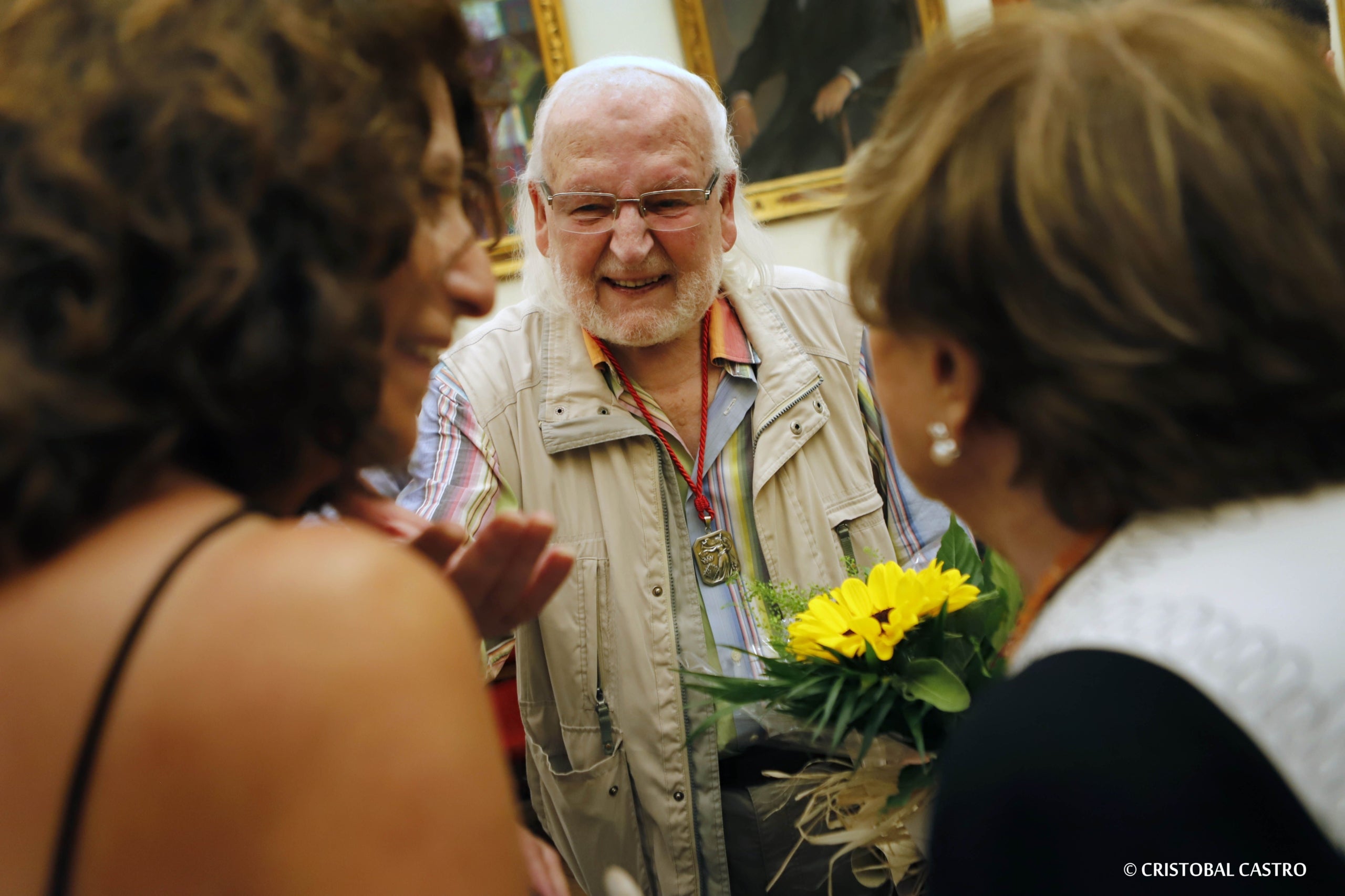  Lliurament de la Medalla de la Ciutat de Terrassa a Antoni Sazatornil «Saza»/Cristóbal Castro