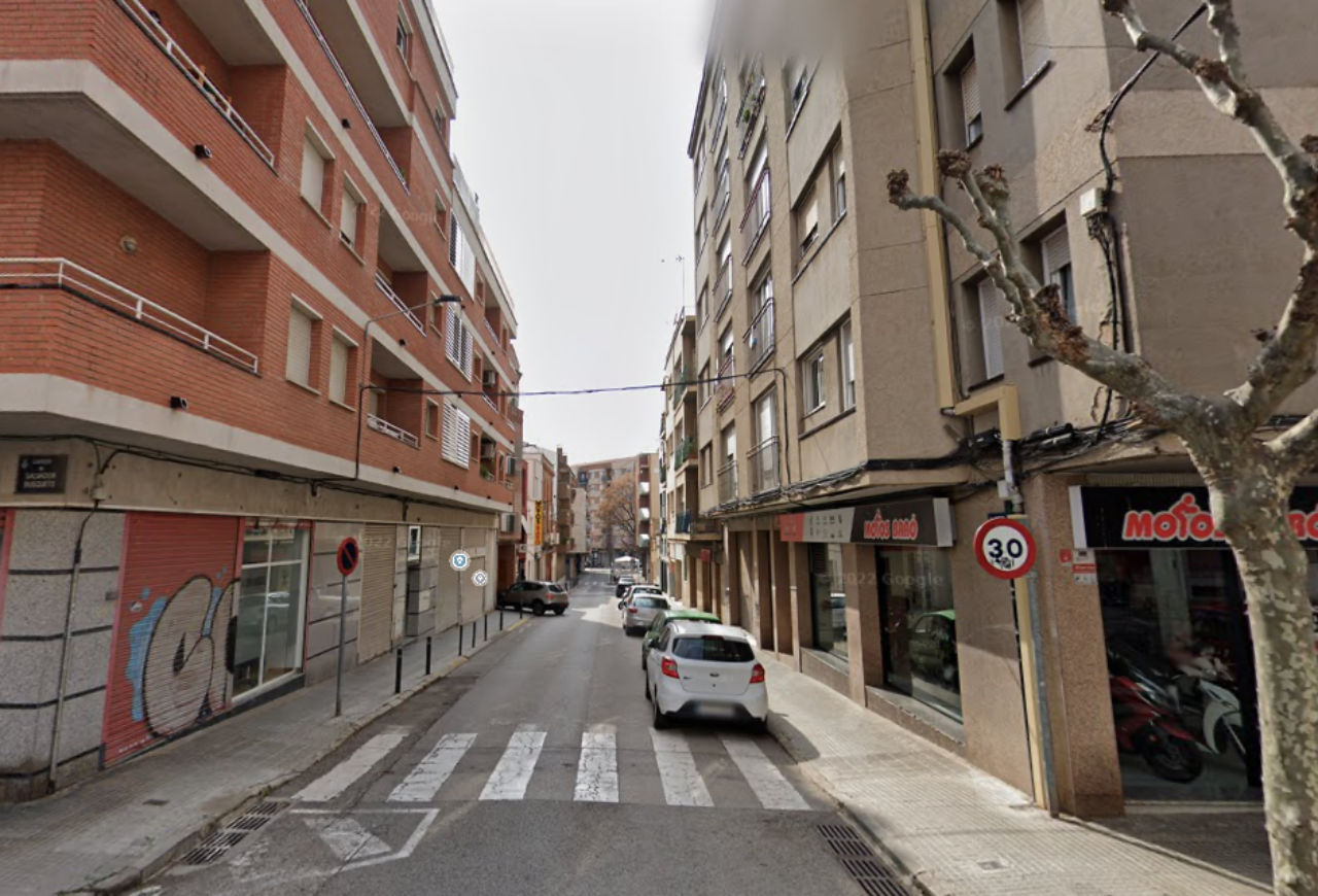 Carrer de Mañé i Flaquer des del carrer de Salvador Busqueta | G.M.