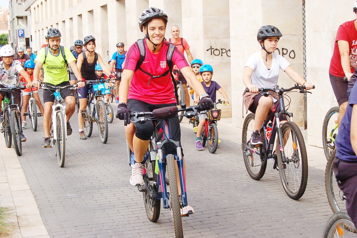 Pedalada popular a Terrassa/Ramon Navarro