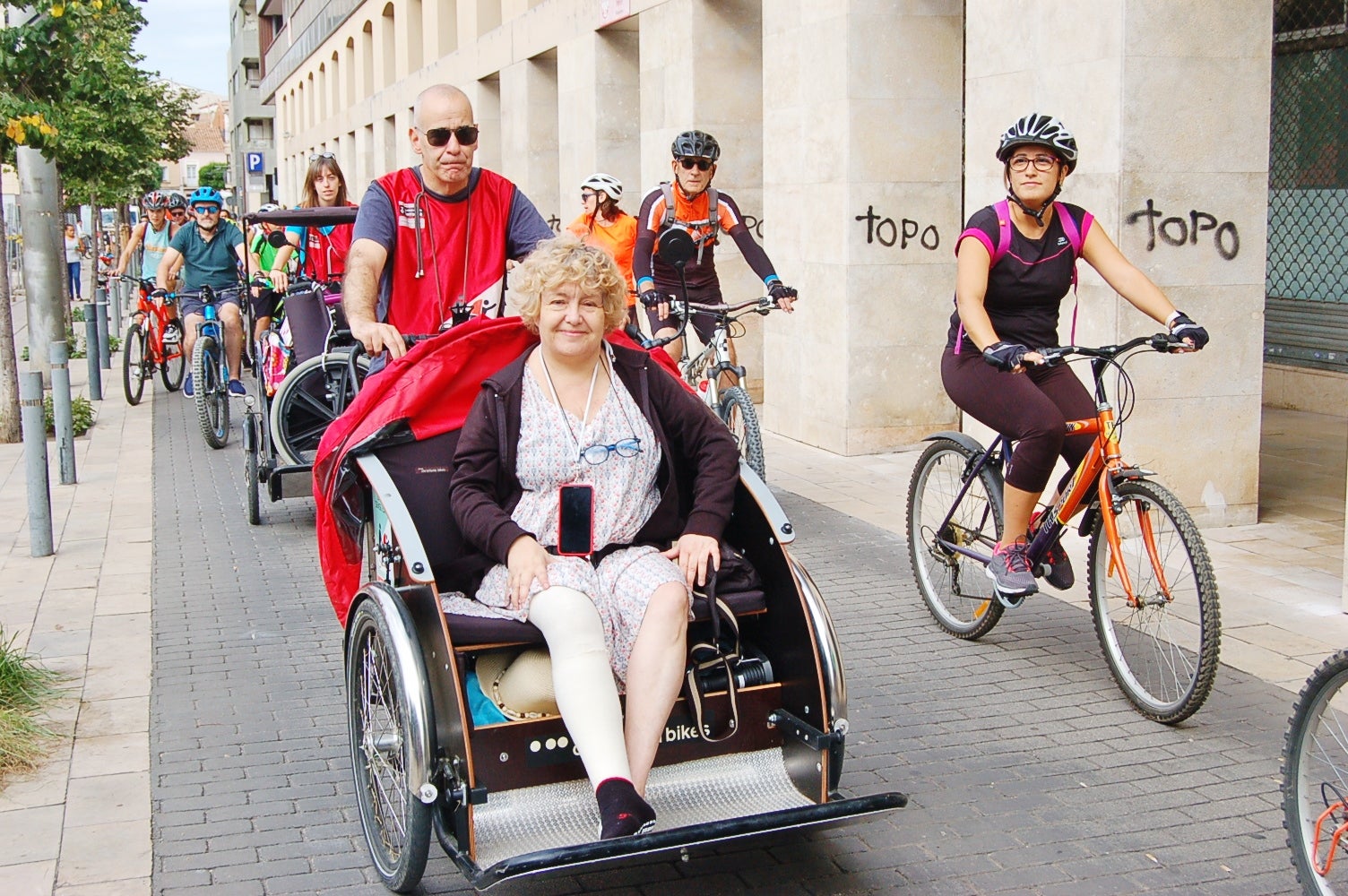 Pedalada popular a Terrassa/Ramon Navarro