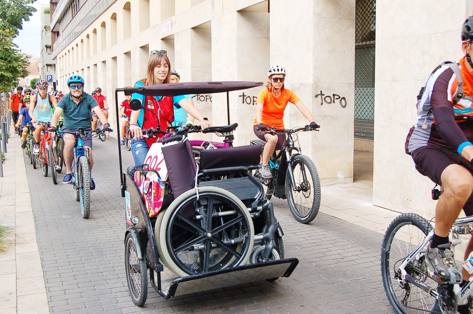 Pedalada popular a Terrassa/Ramon Navarro